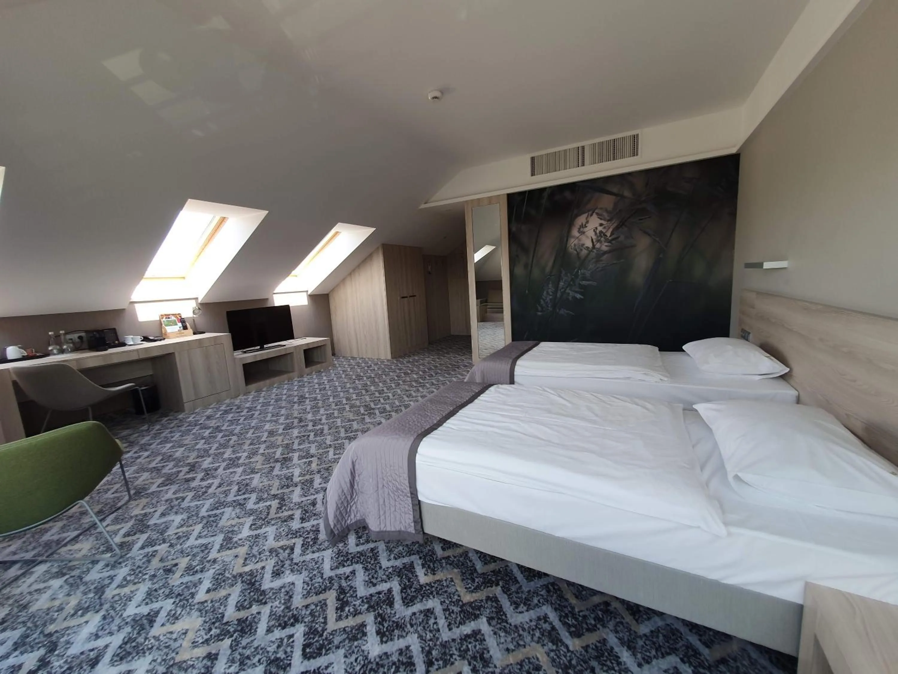 Bed in Kolumna Park Hotel