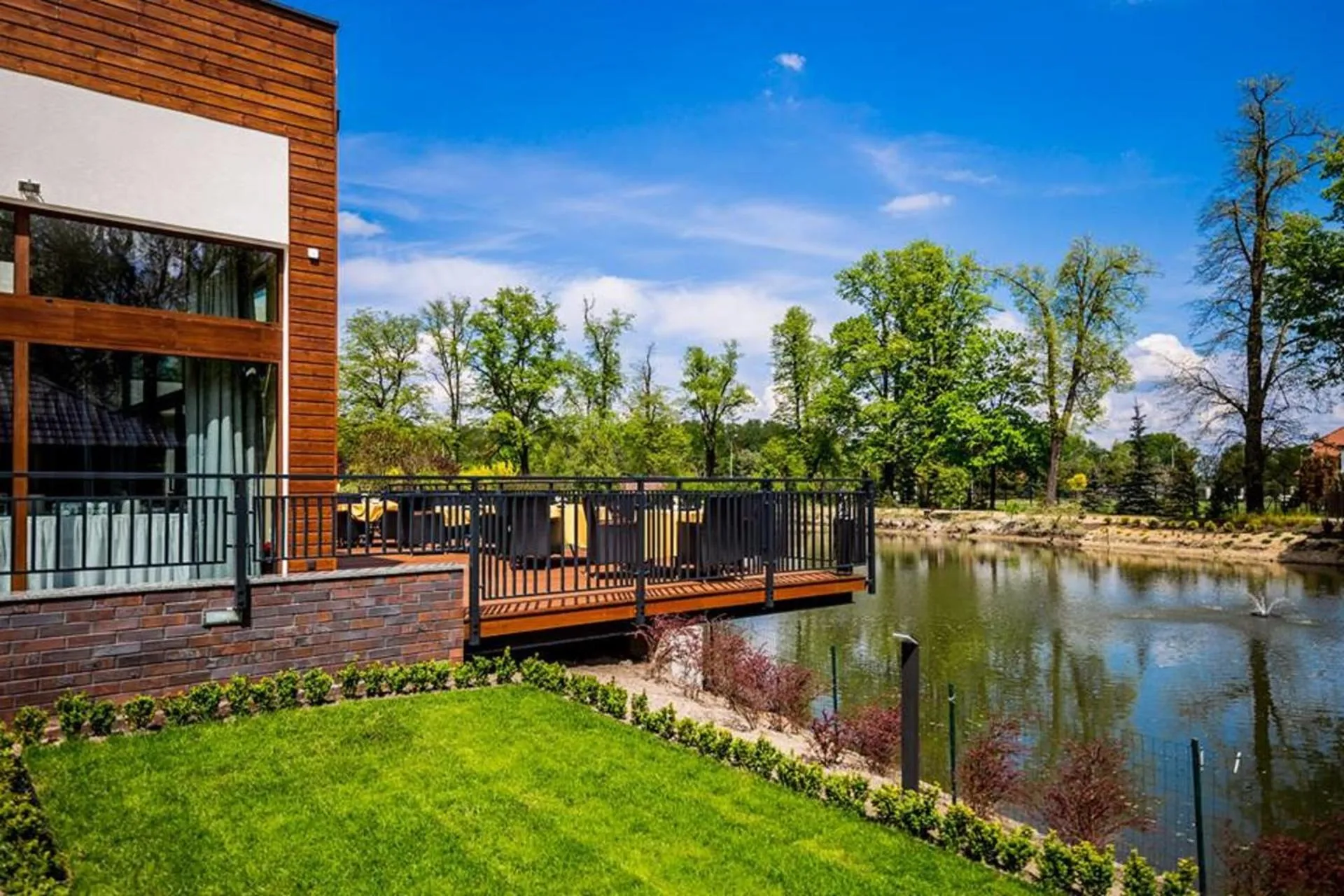 Patio in Kolumna Park Hotel