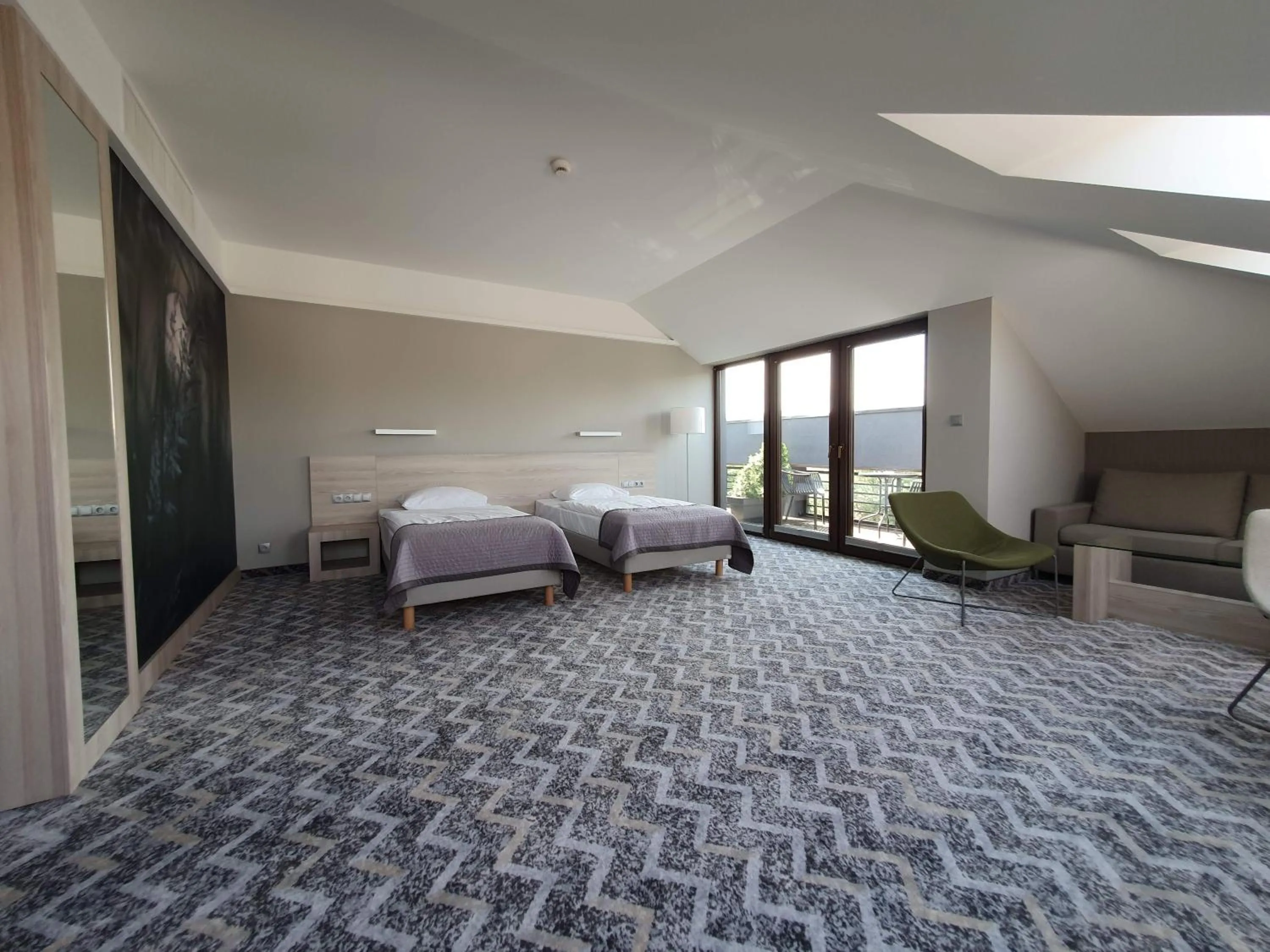 Bed in Kolumna Park Hotel