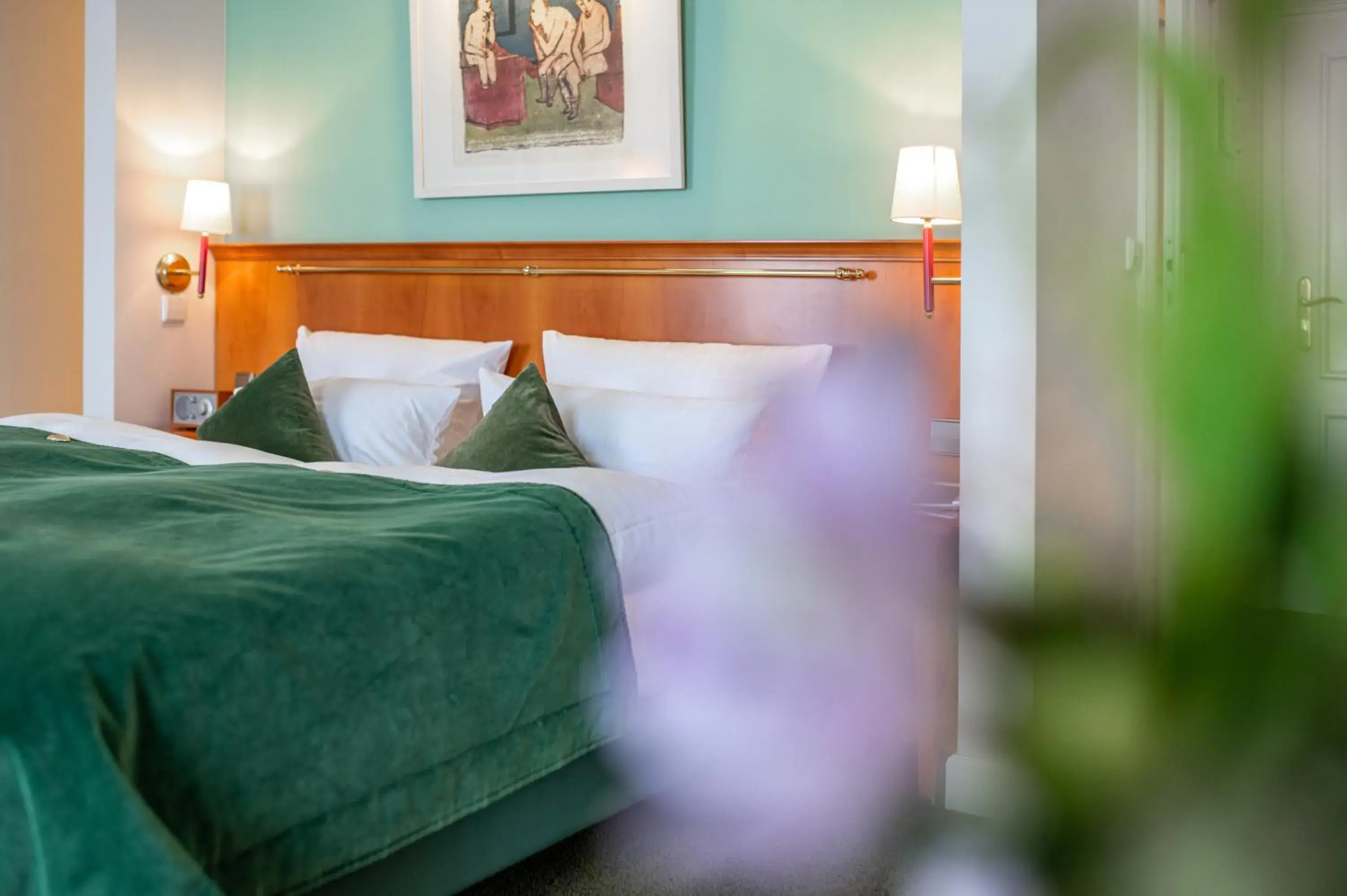 Double Room in Romantik Hotel Kleber Post Double Room in Romantik Hotel Kleber Post