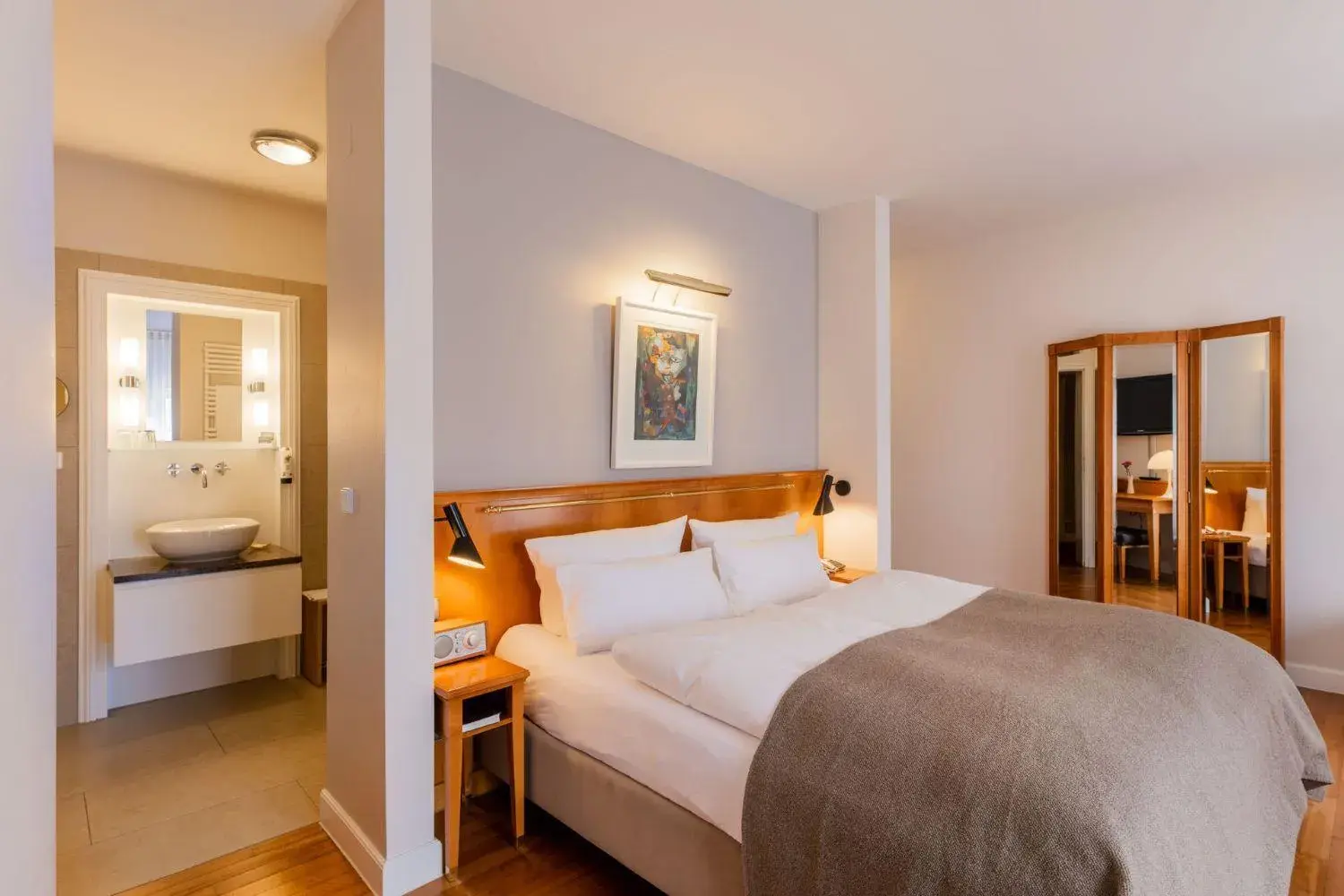 Superior Double Room - single occupancy in Romantik Hotel Kleber Post Superior Double Room - single occupancy in Romantik Hotel Kleber Post