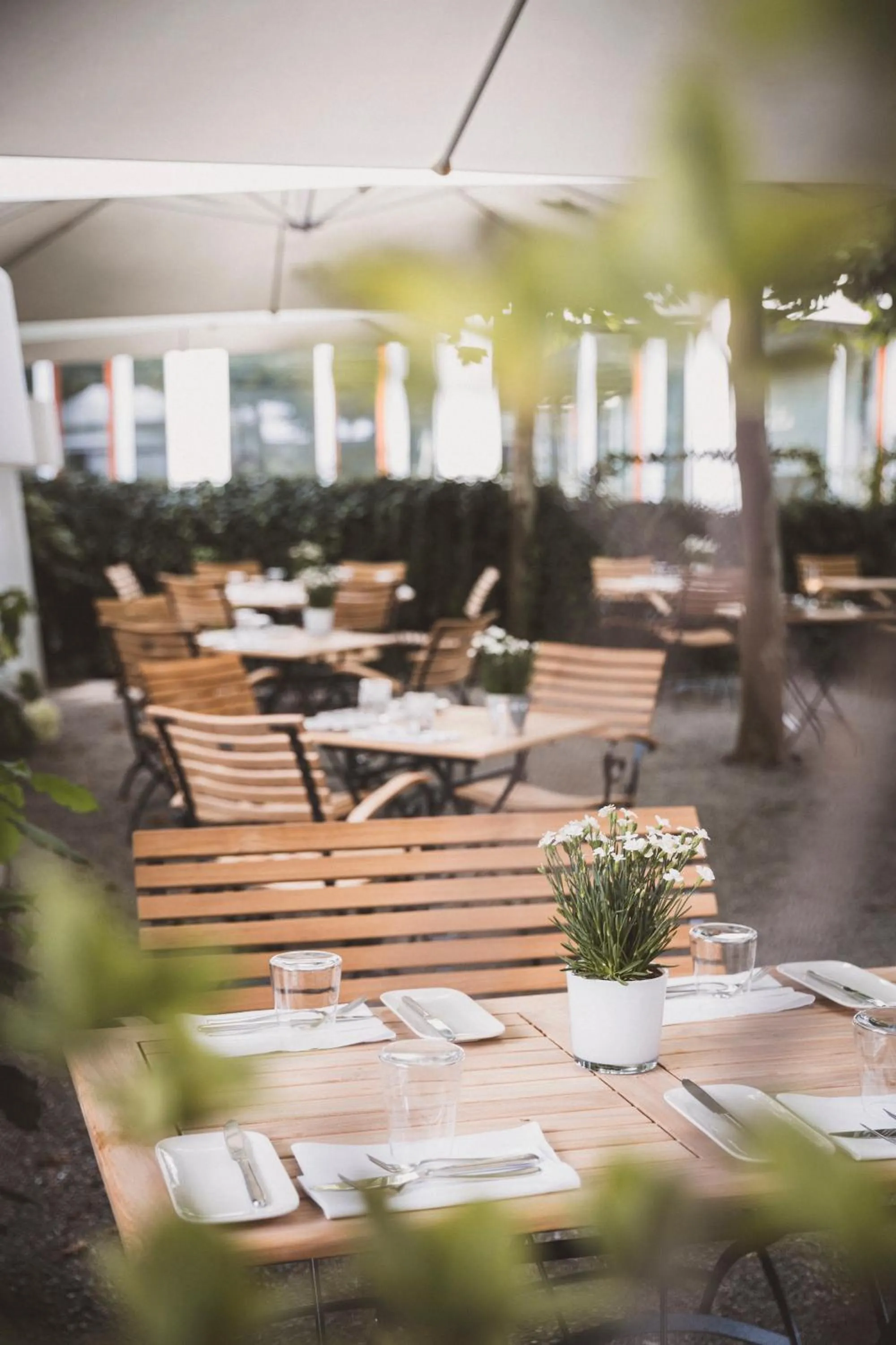 Garden in Romantik Hotel Kleber Post