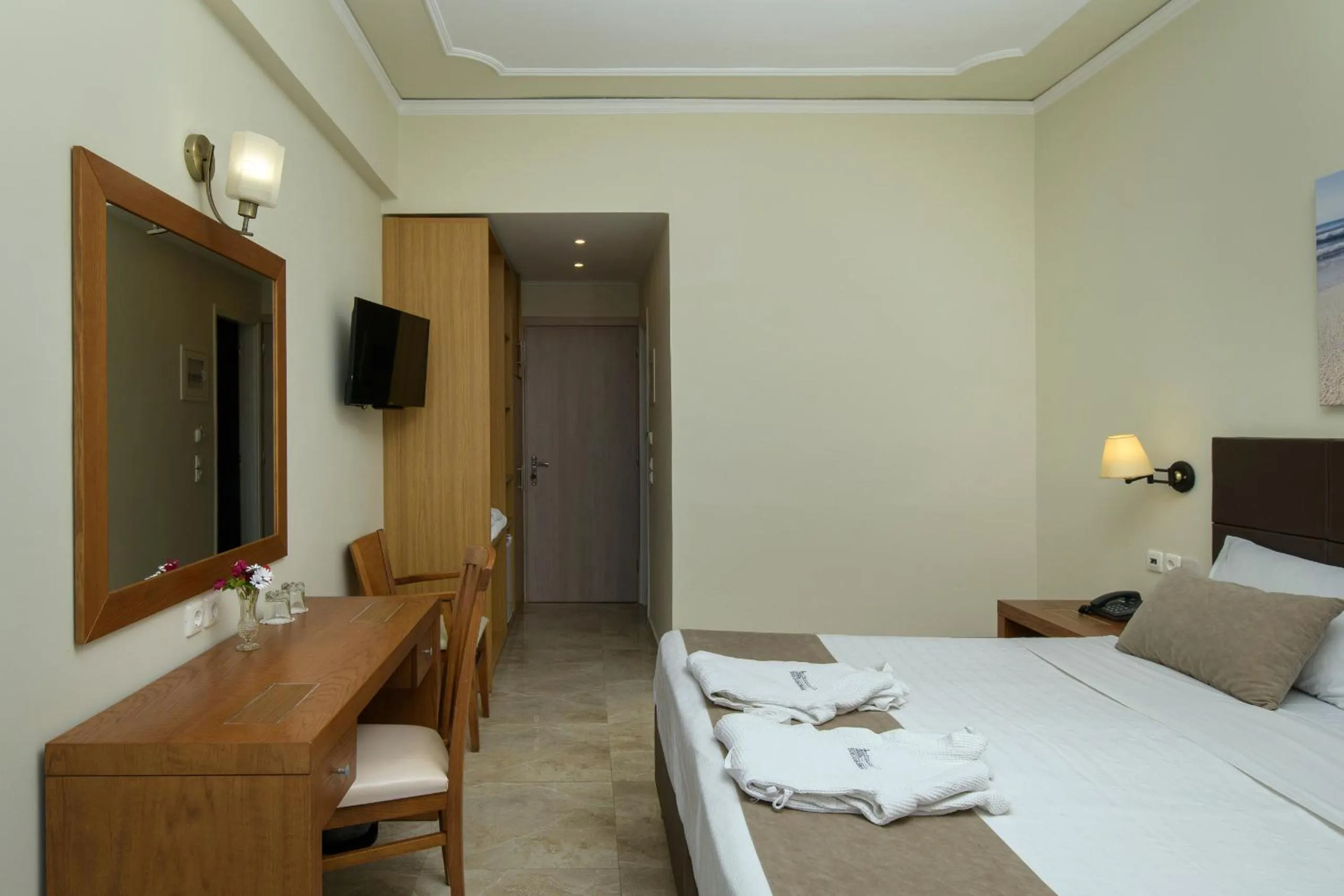 Bed in Hotel Kaiser Bridge