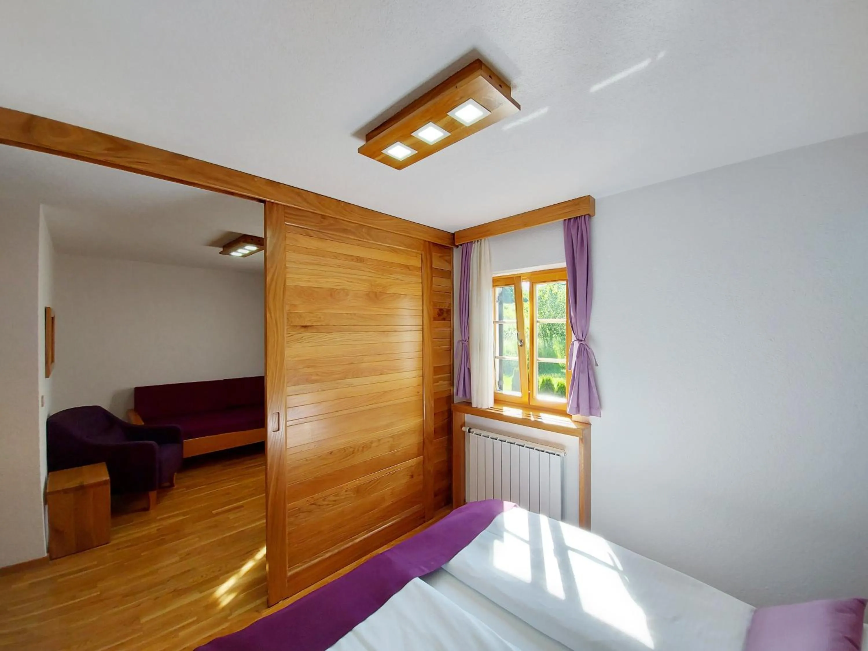 Bed in Plitvice Ethno House