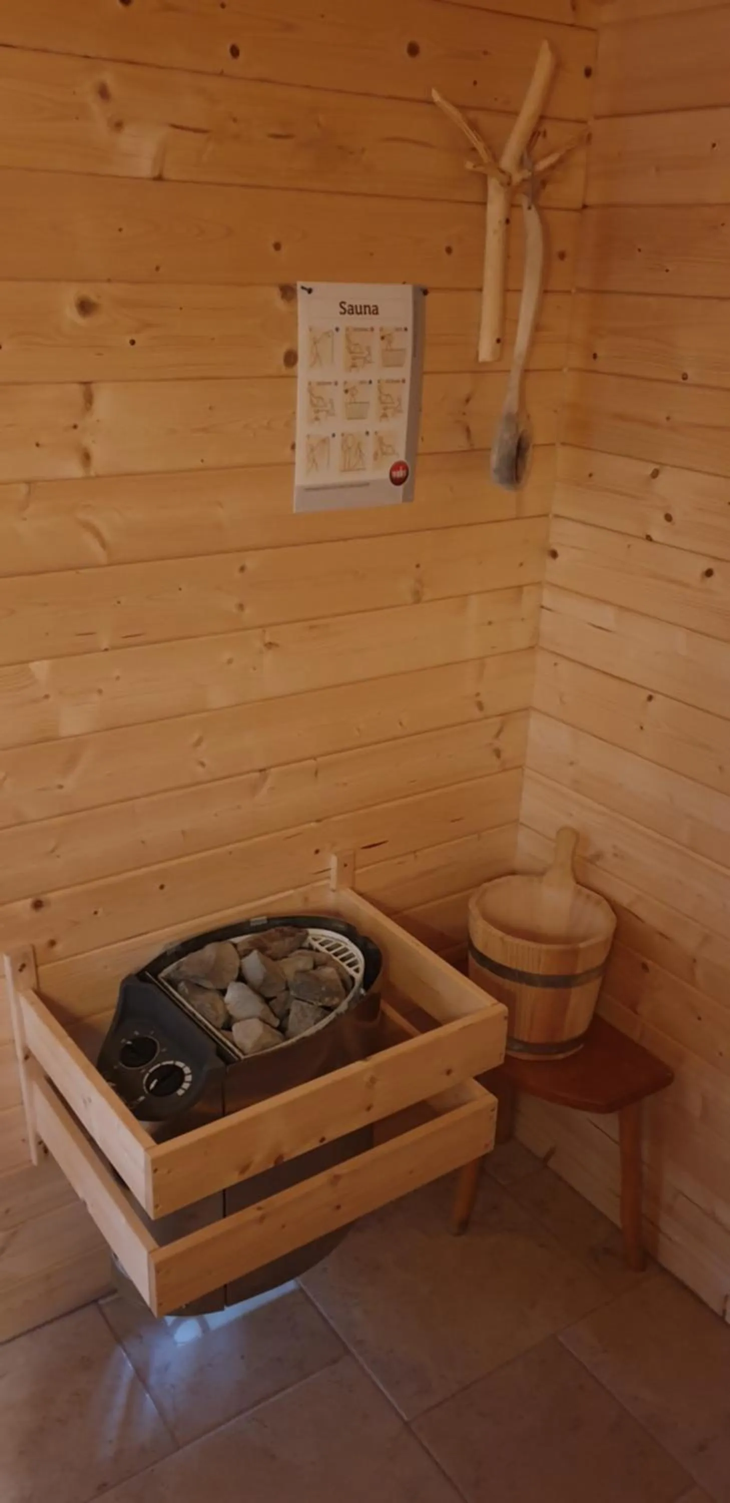Sauna in Plitvice Ethno House