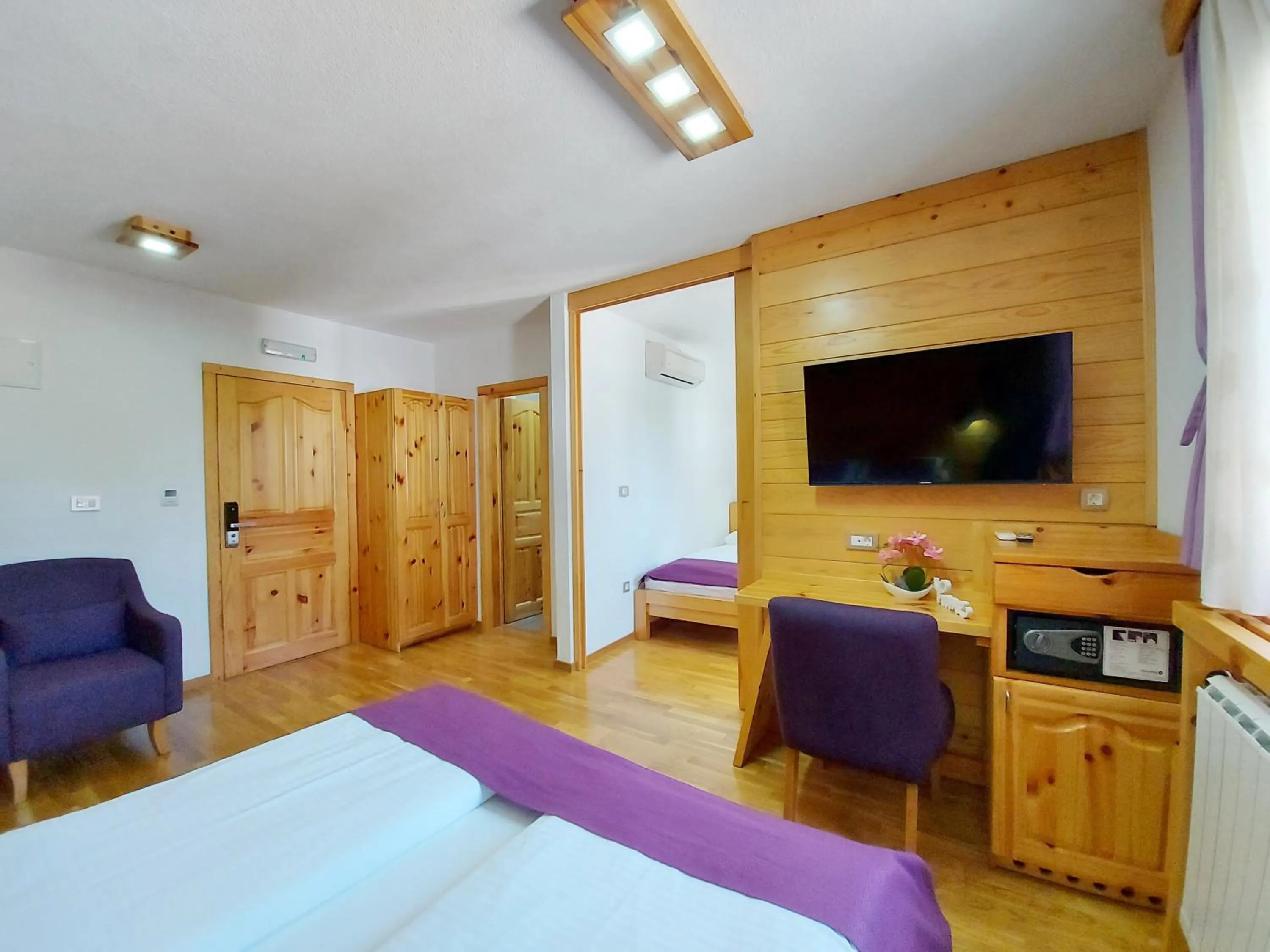 Bed in Plitvice Ethno House