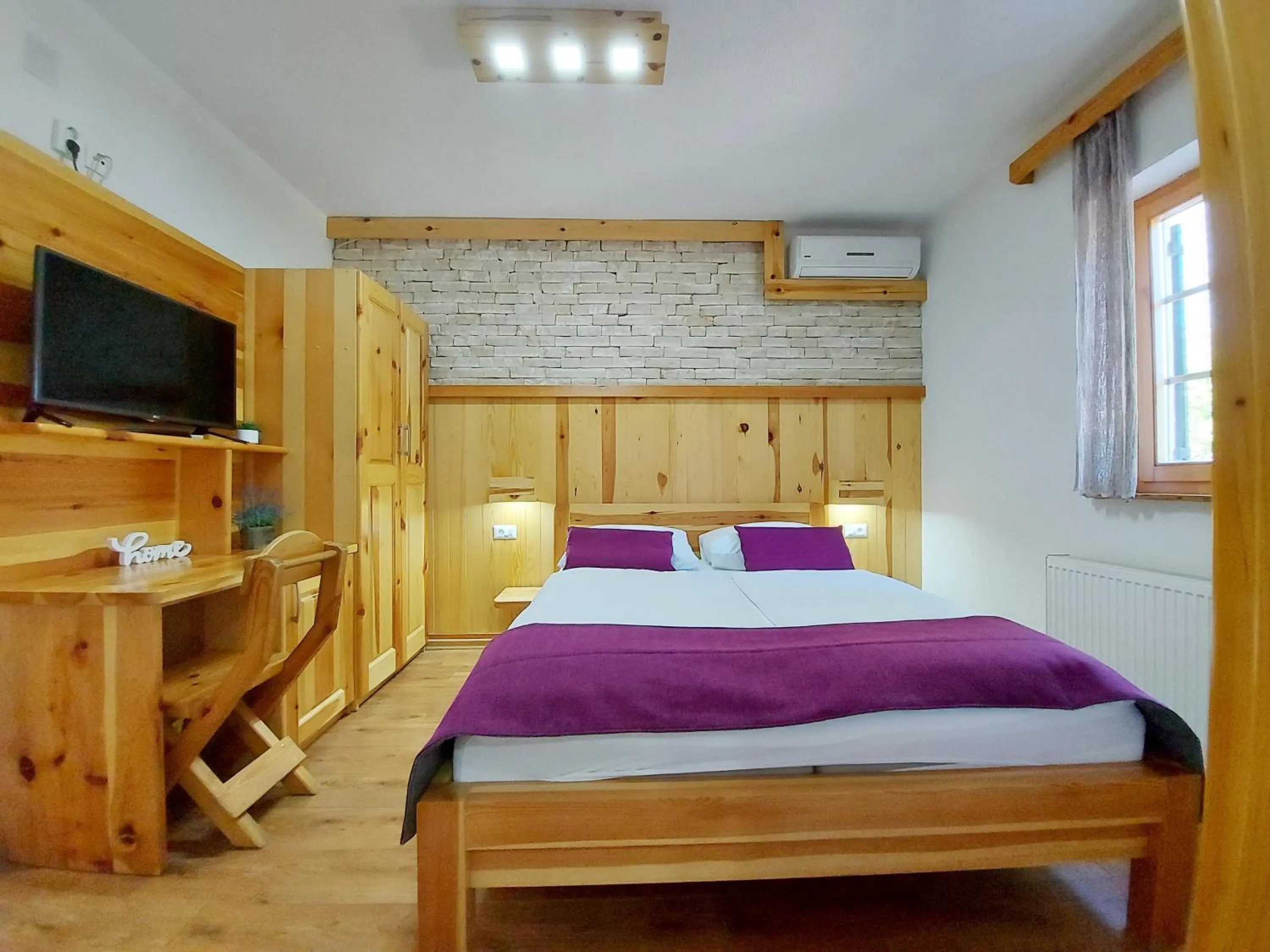 Bed in Plitvice Ethno House