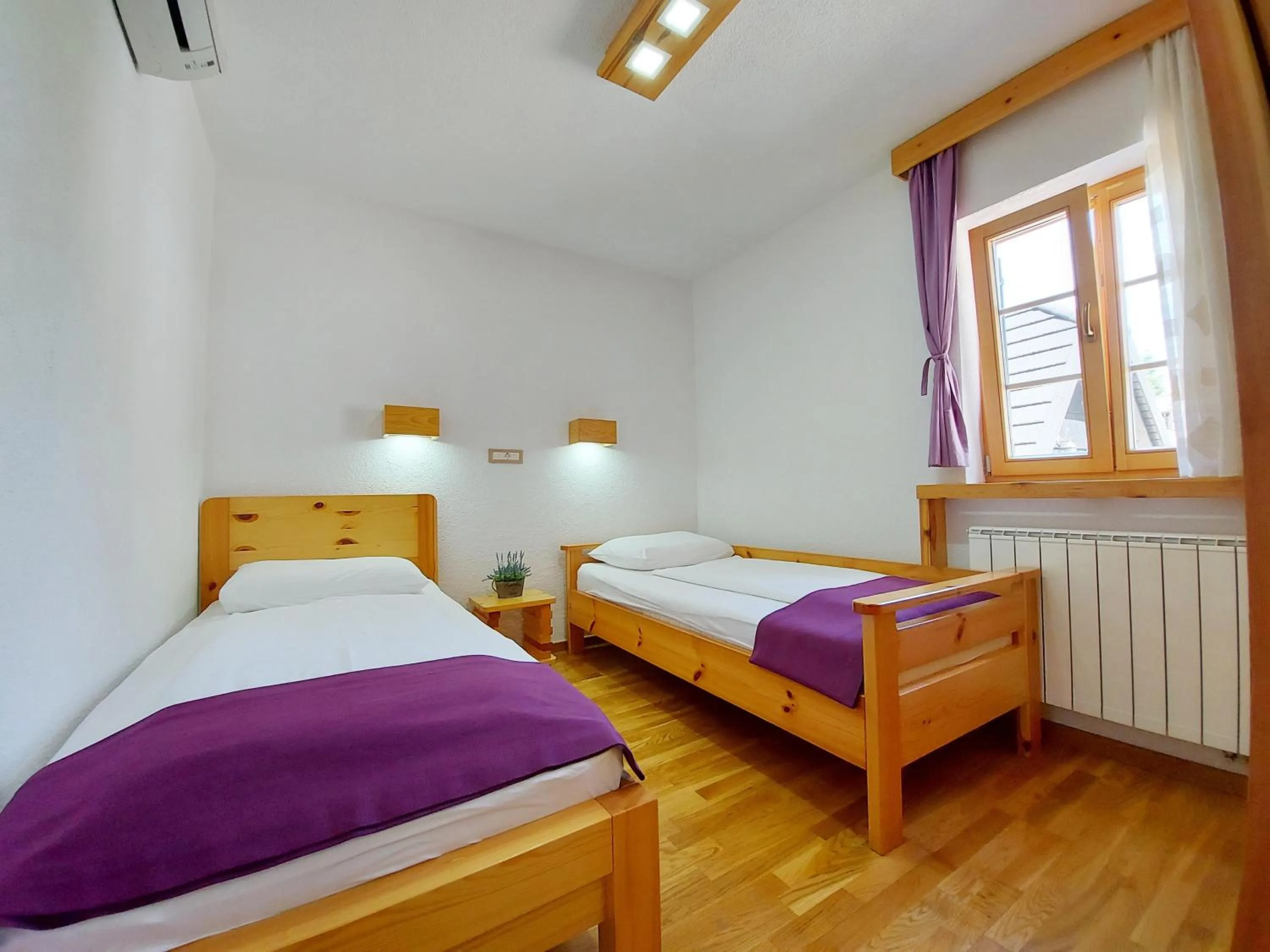 Bed in Plitvice Ethno House