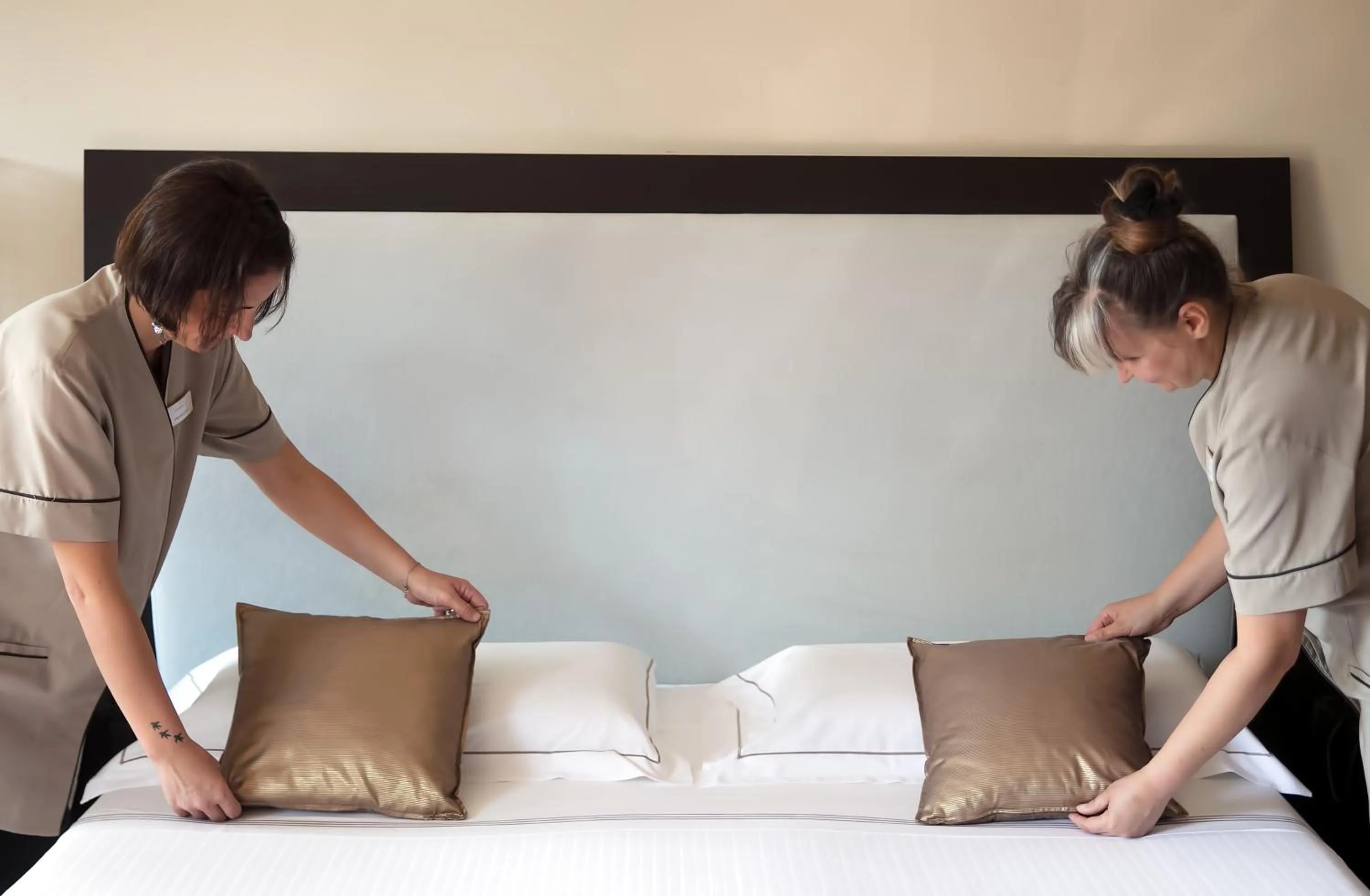 Staff in Hotel St.Mauritius