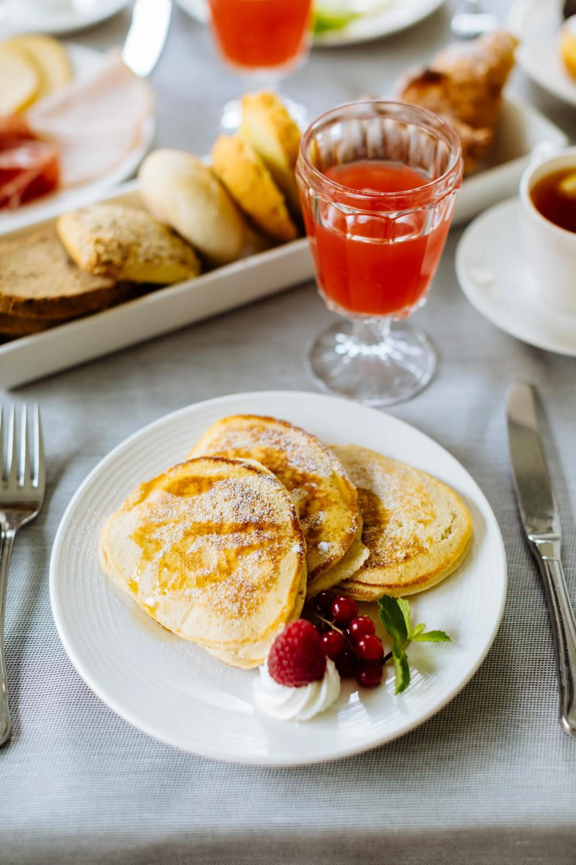 Breakfast in Hotel St.Mauritius