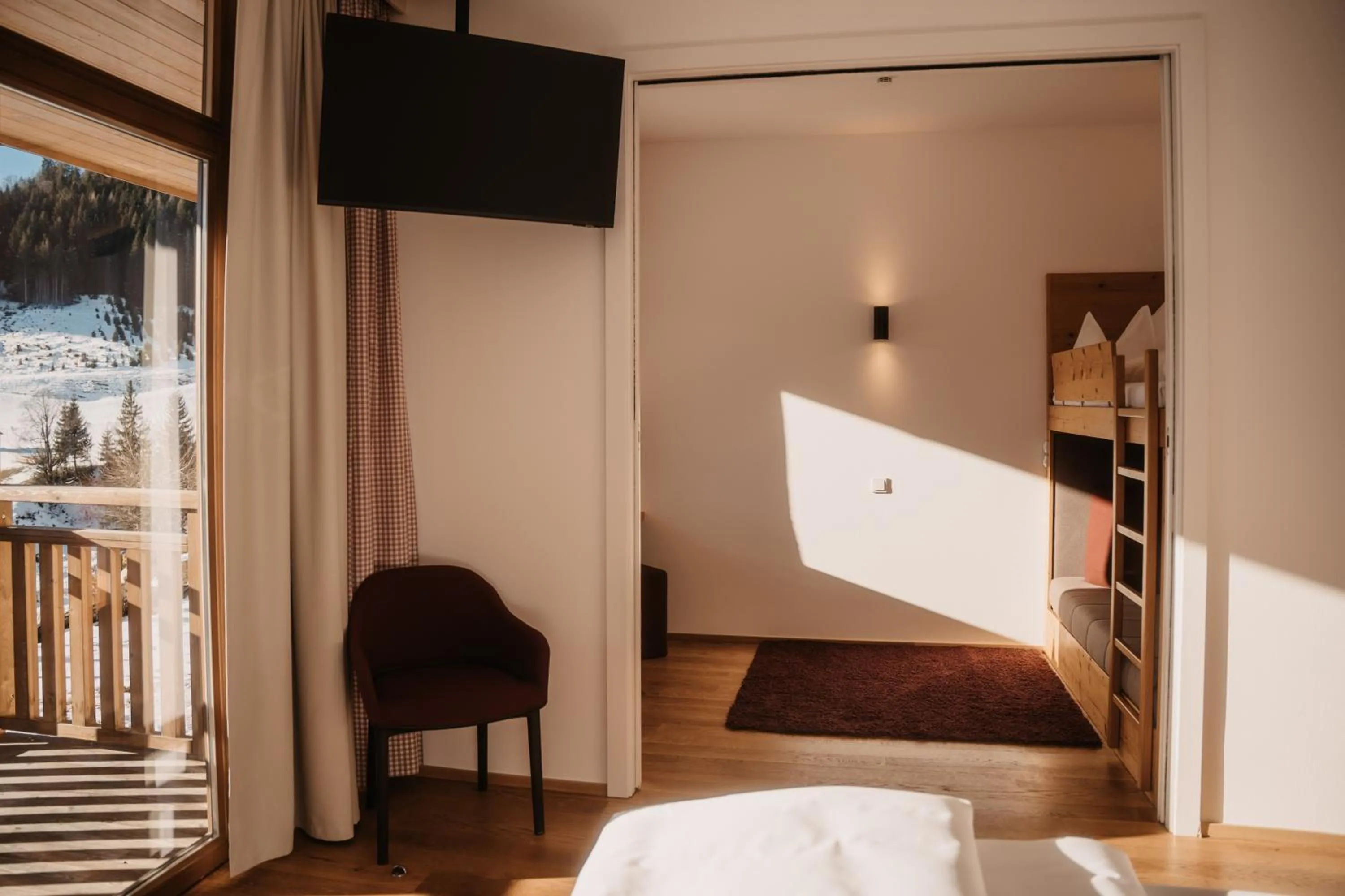 Bed in Hotel Neubergerhof