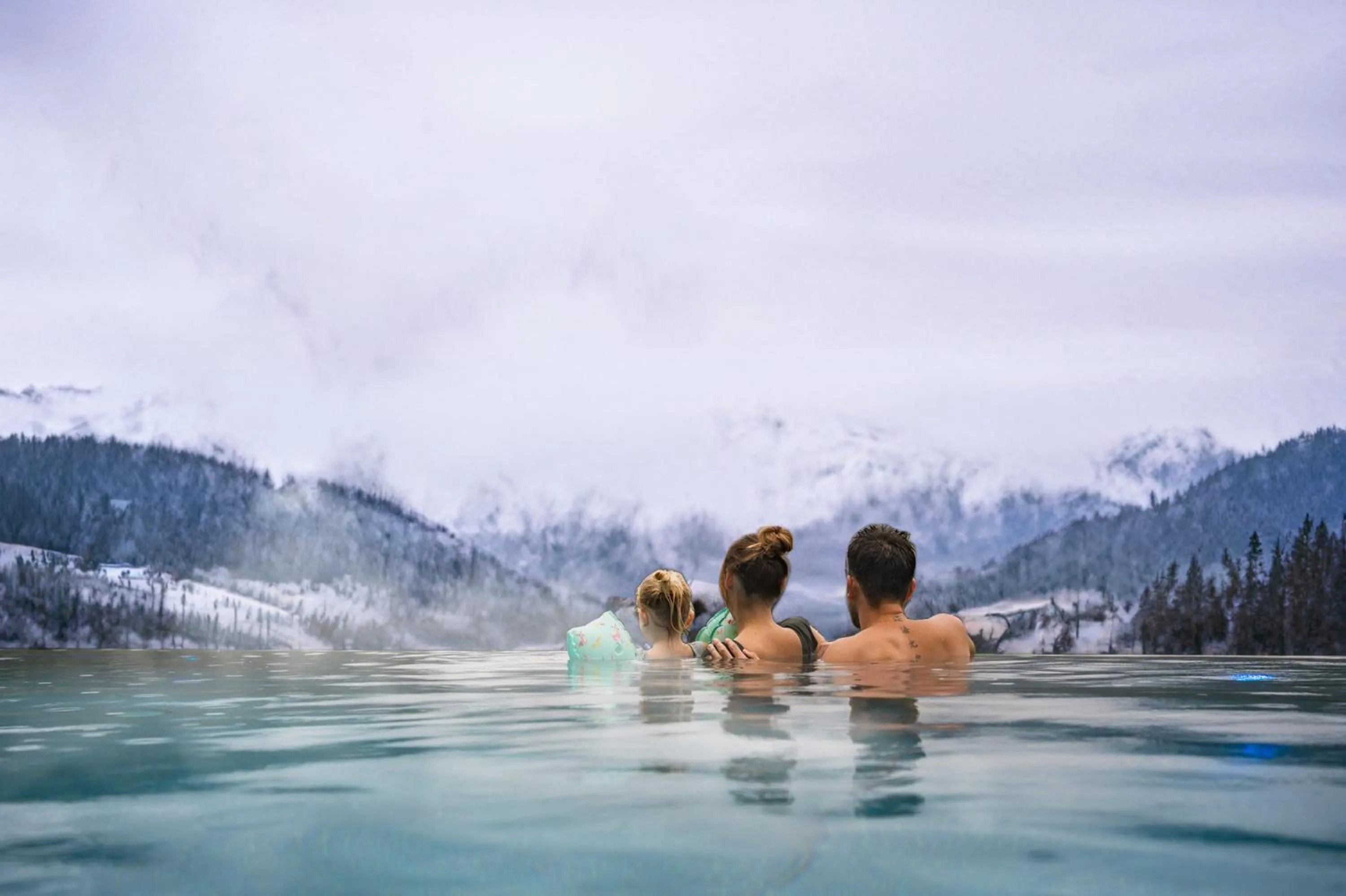 Swimming pool in Hotel Neubergerhof