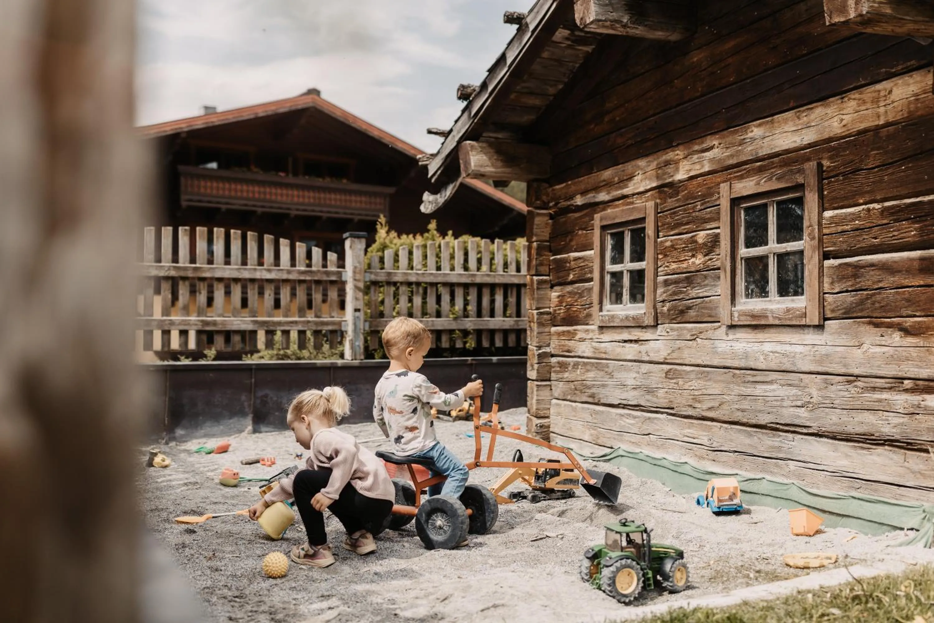Children play ground in Hotel Neubergerhof