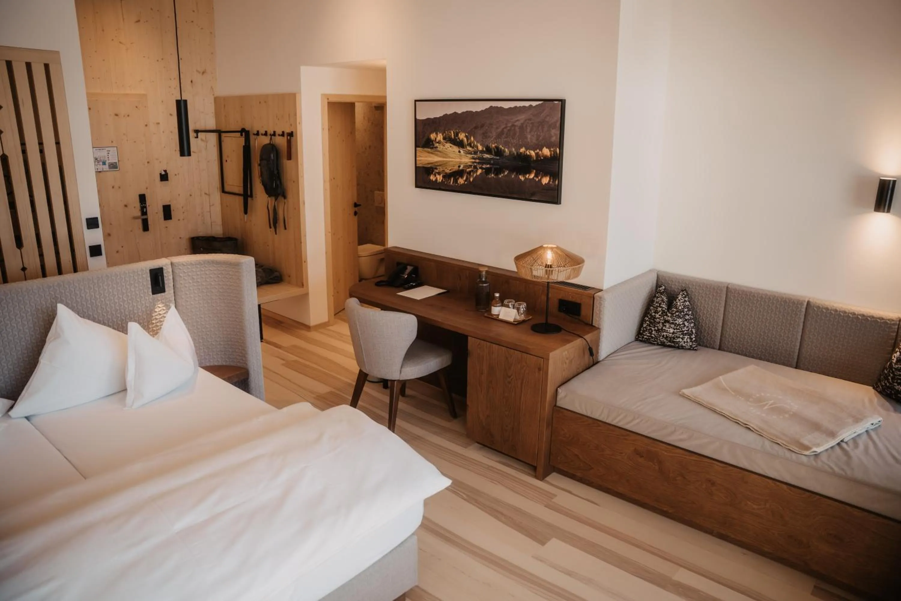 Photo of the whole room, Bed in Hotel Neubergerhof