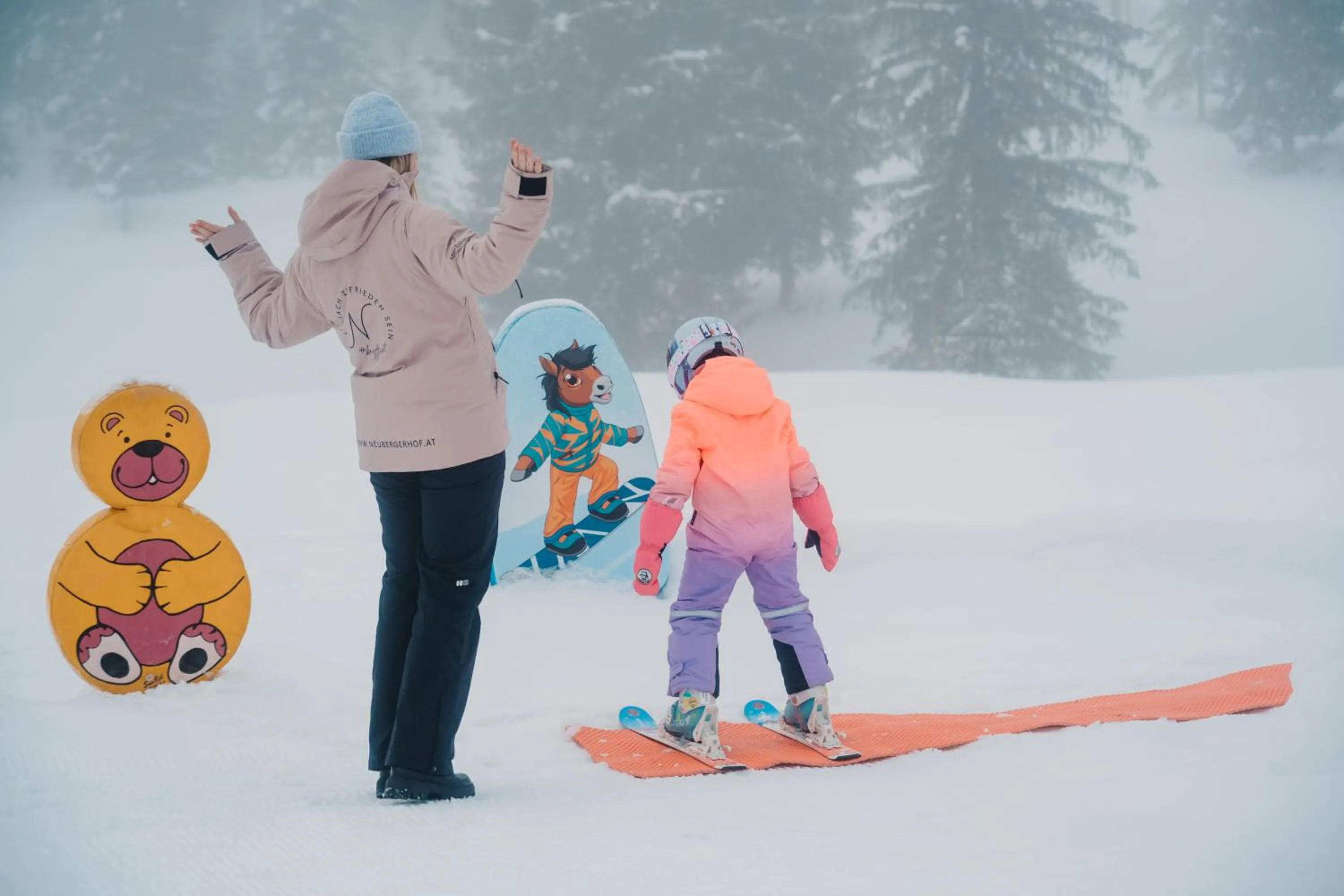 Ski School in Hotel Neubergerhof