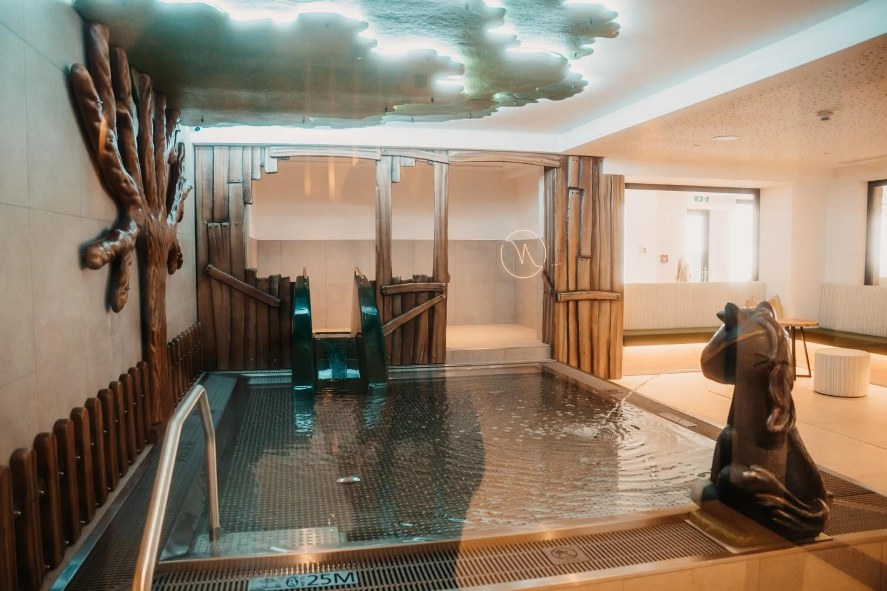 Swimming pool in Hotel Neubergerhof