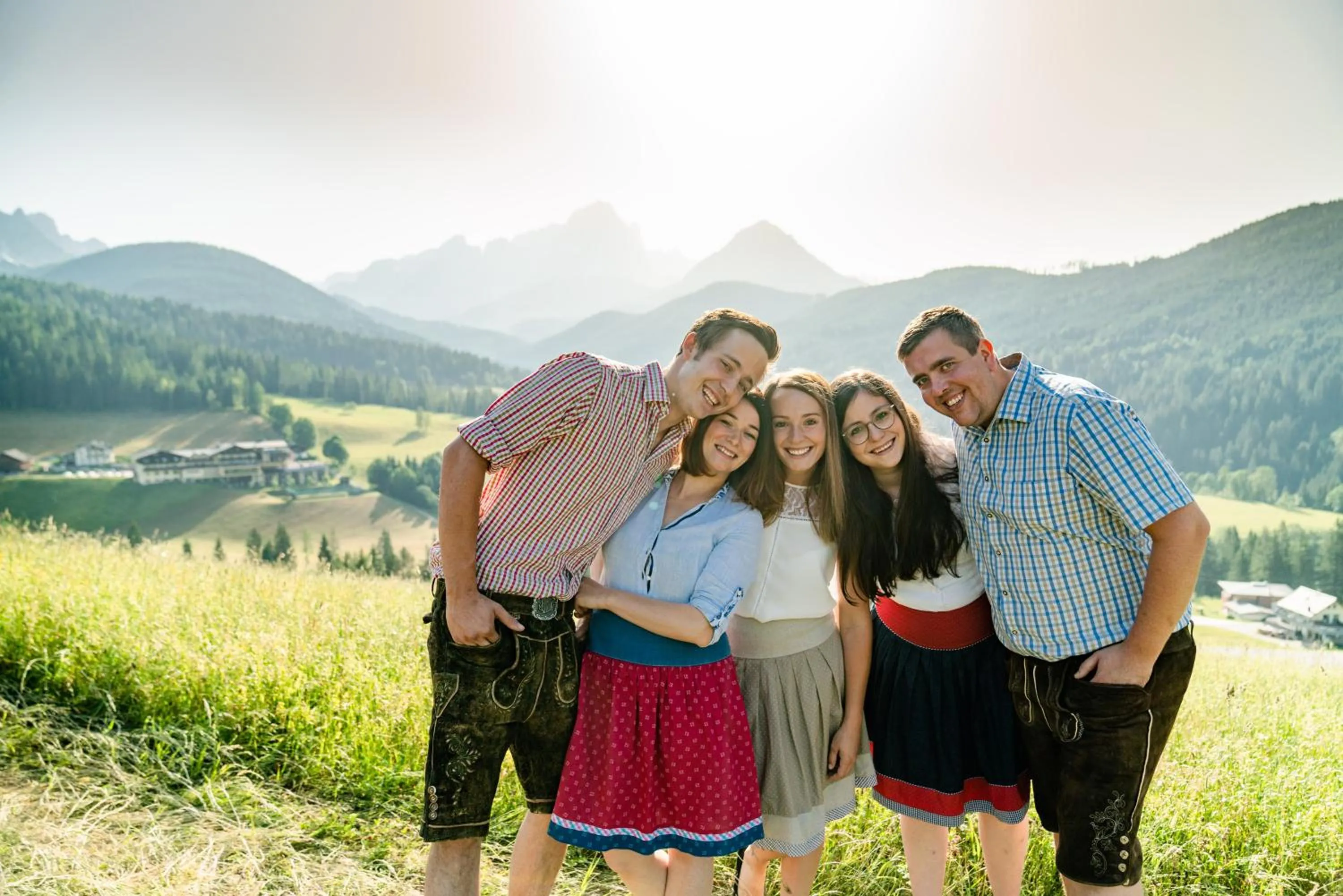 People in Hotel Neubergerhof
