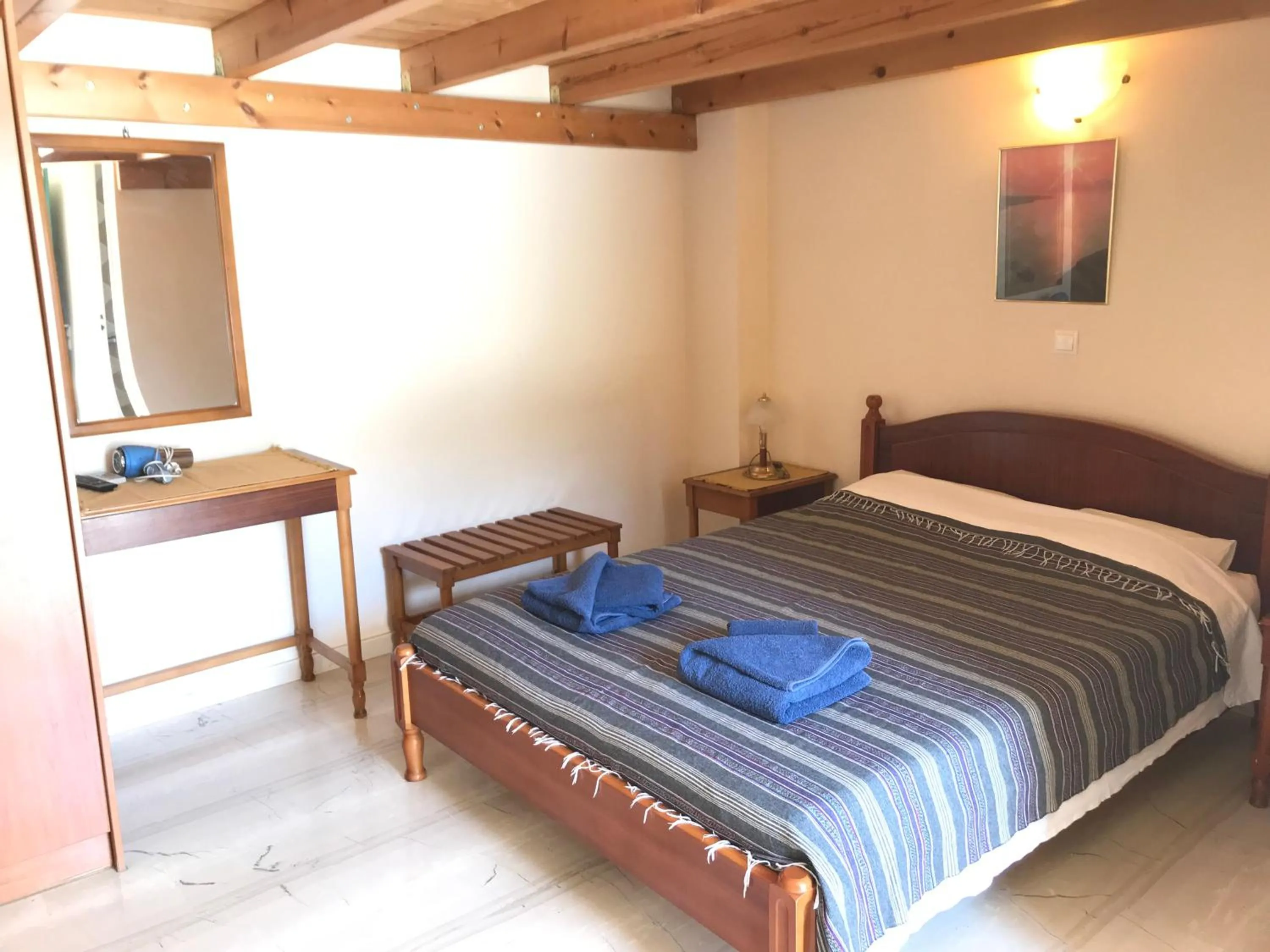 Bed in Ifestia Hotel