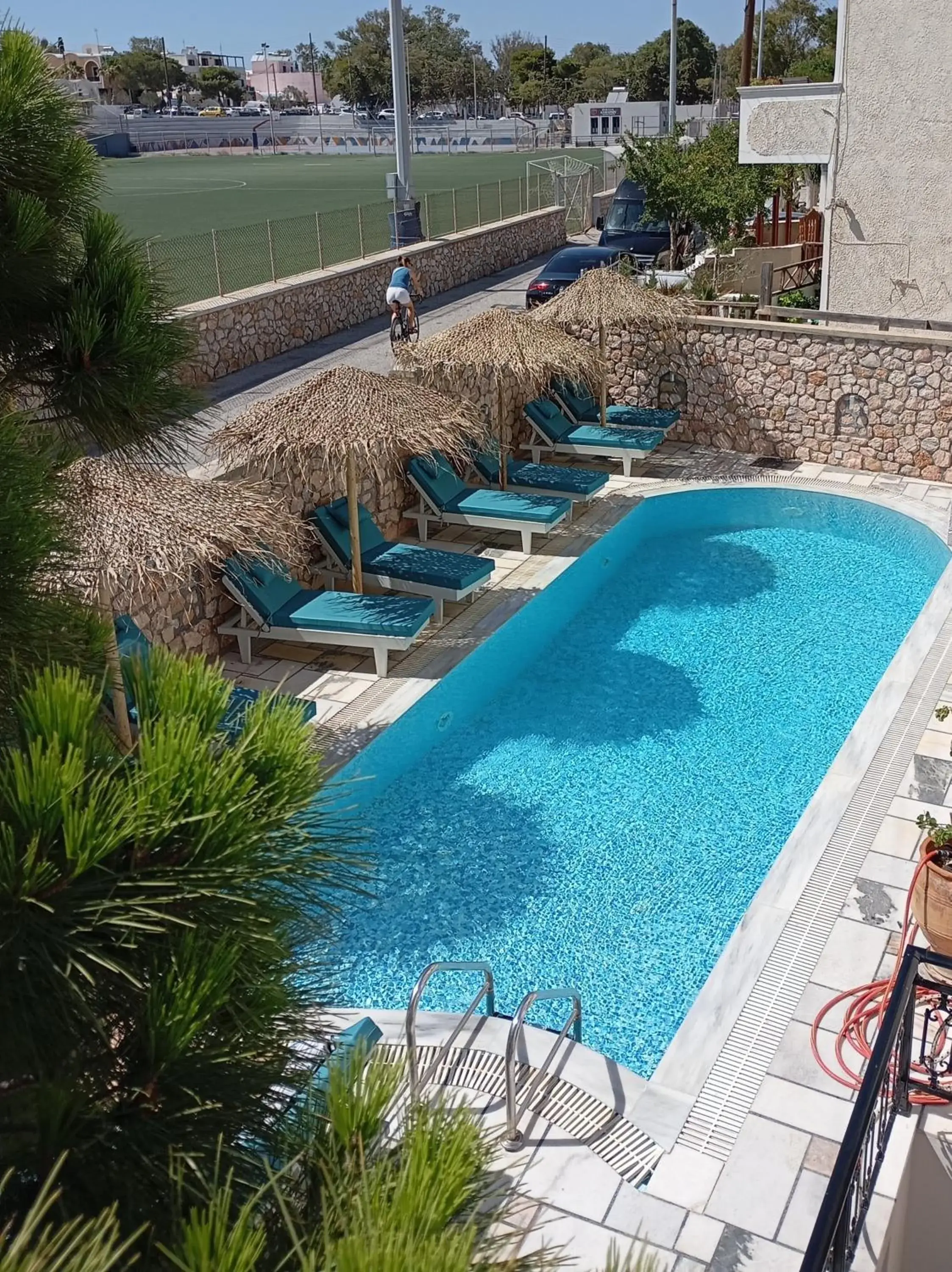 Swimming pool in Ifestia Hotel Swimming pool in Ifestia Hotel