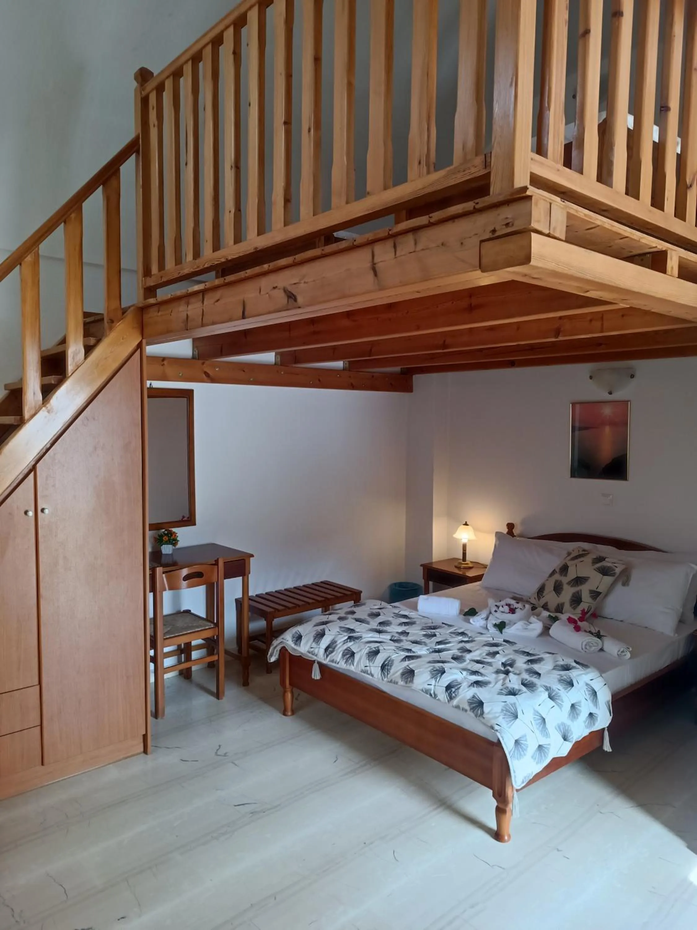 Bed in Ifestia Hotel