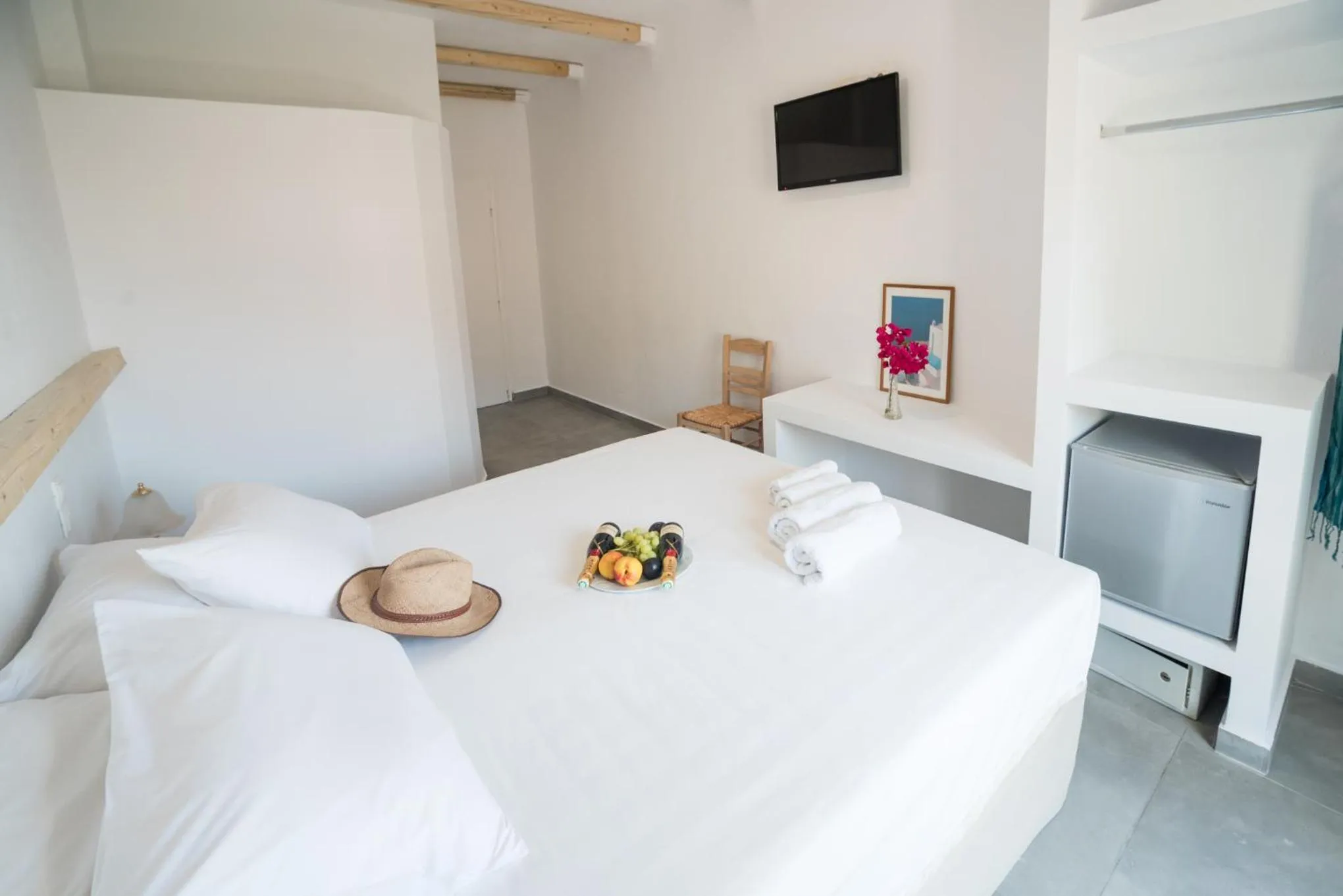 Bed in Ifestia Hotel