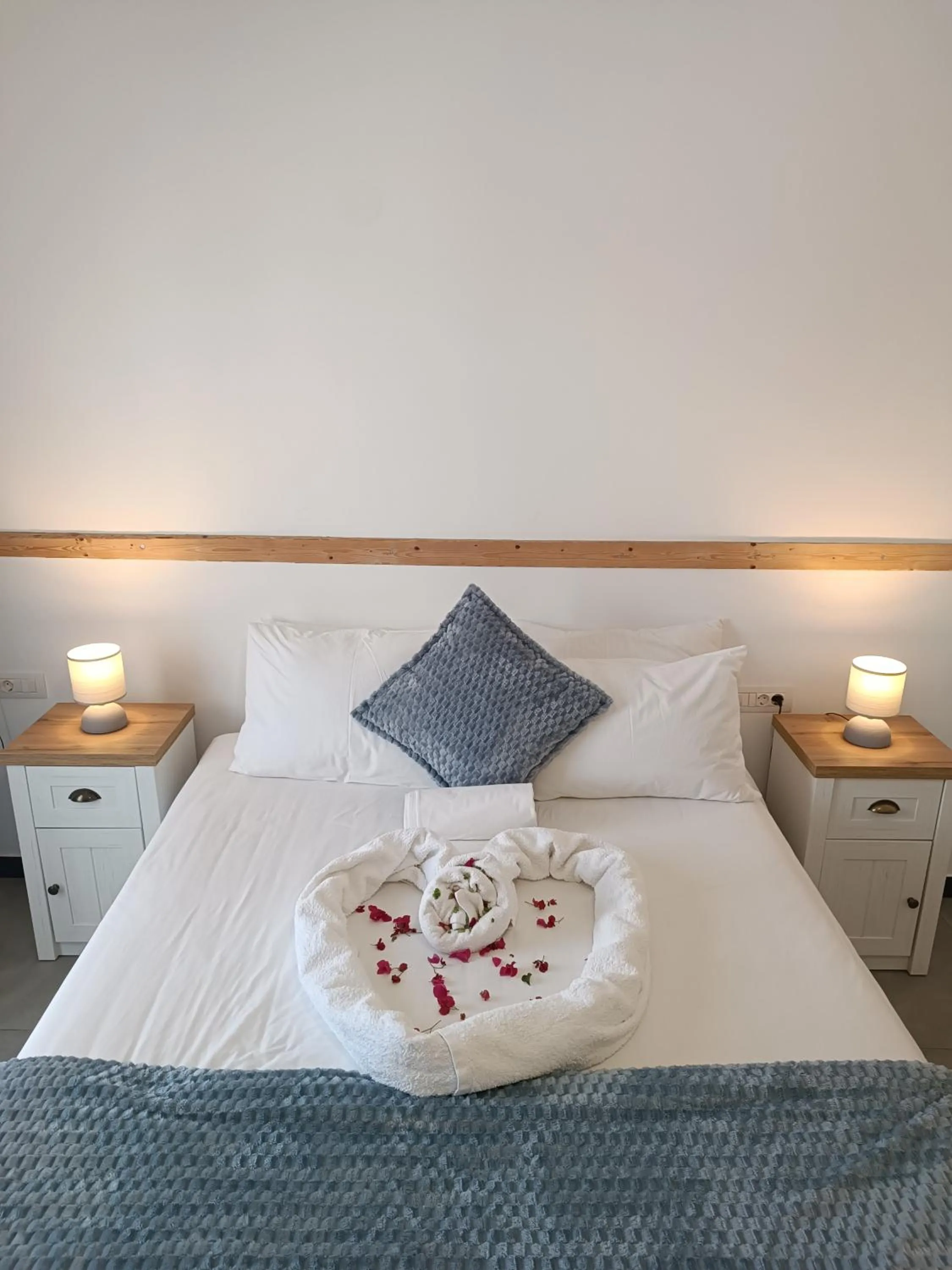 Bed in Ifestia Hotel