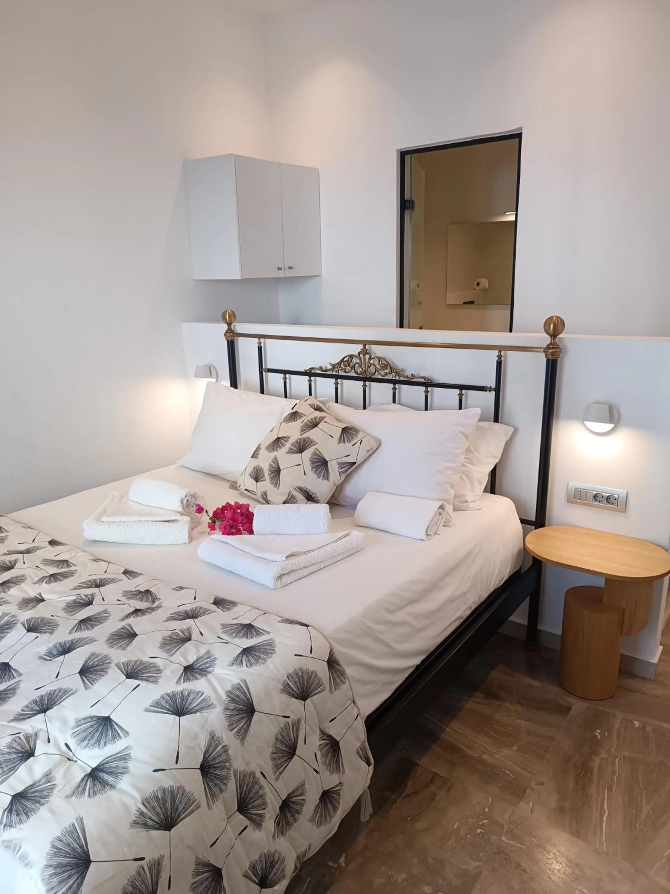 Bed in Ifestia Hotel