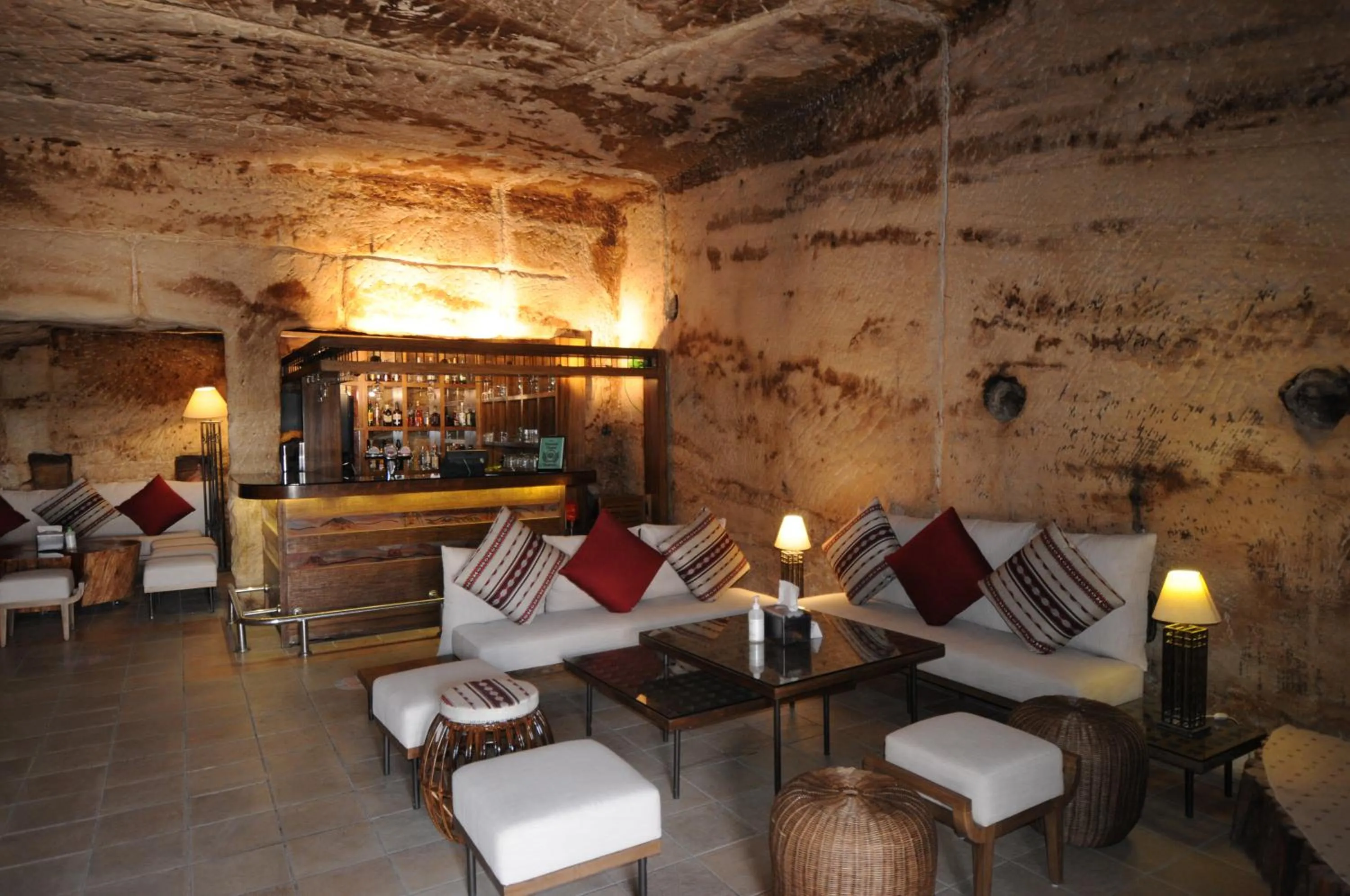 Lounge or bar in Petra Guest House Hotel