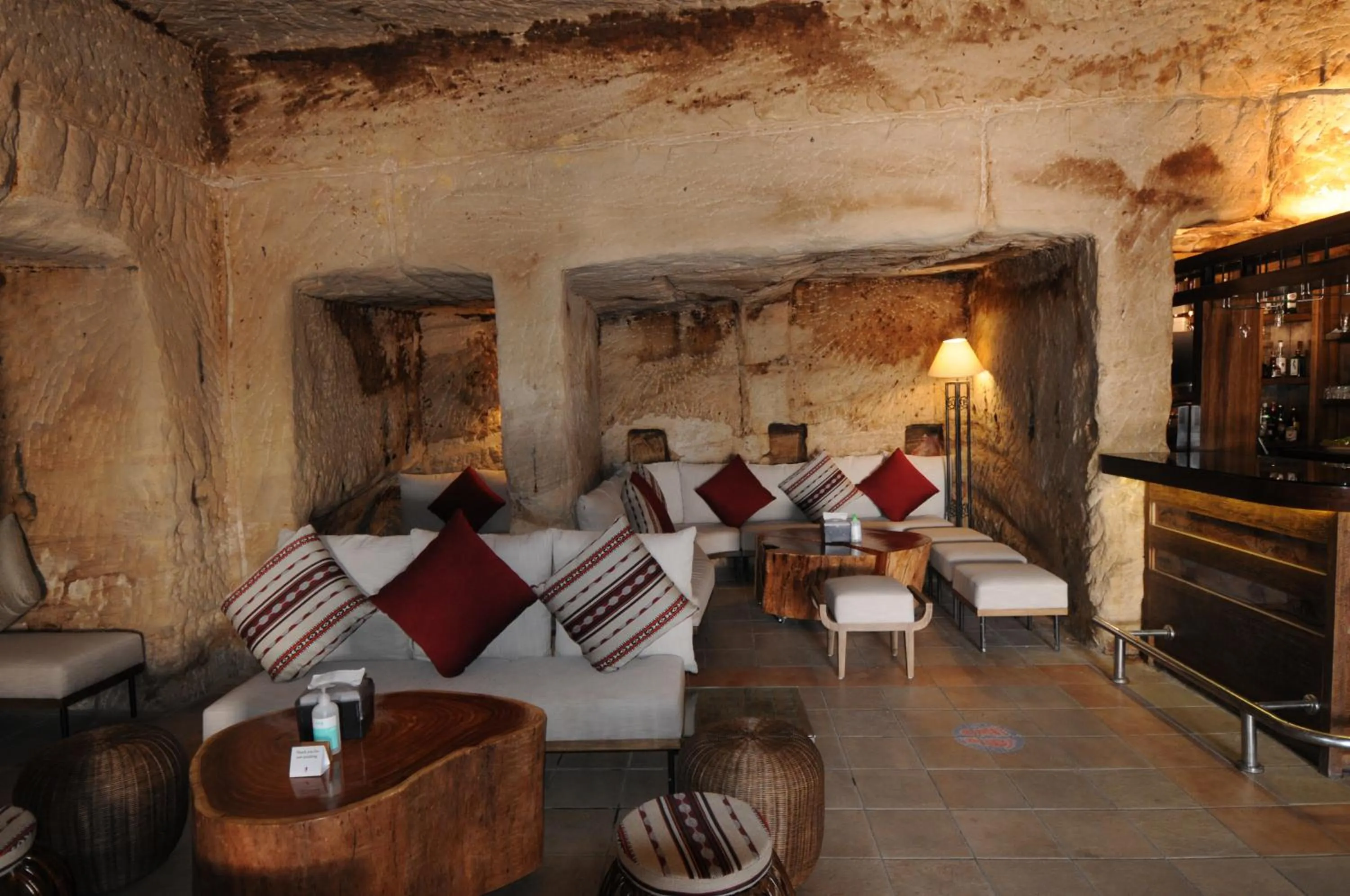 Lounge or bar in Petra Guest House Hotel