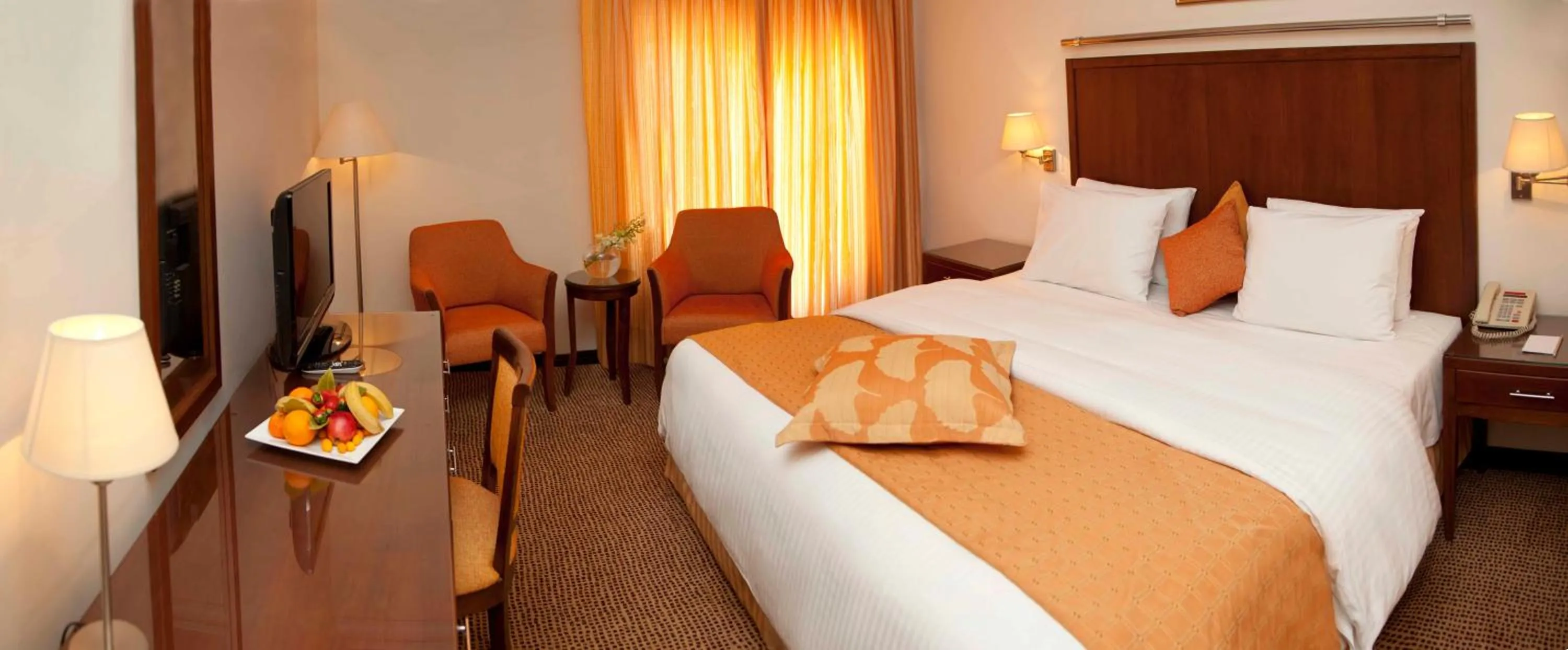 Bed in Petra Guest House Hotel