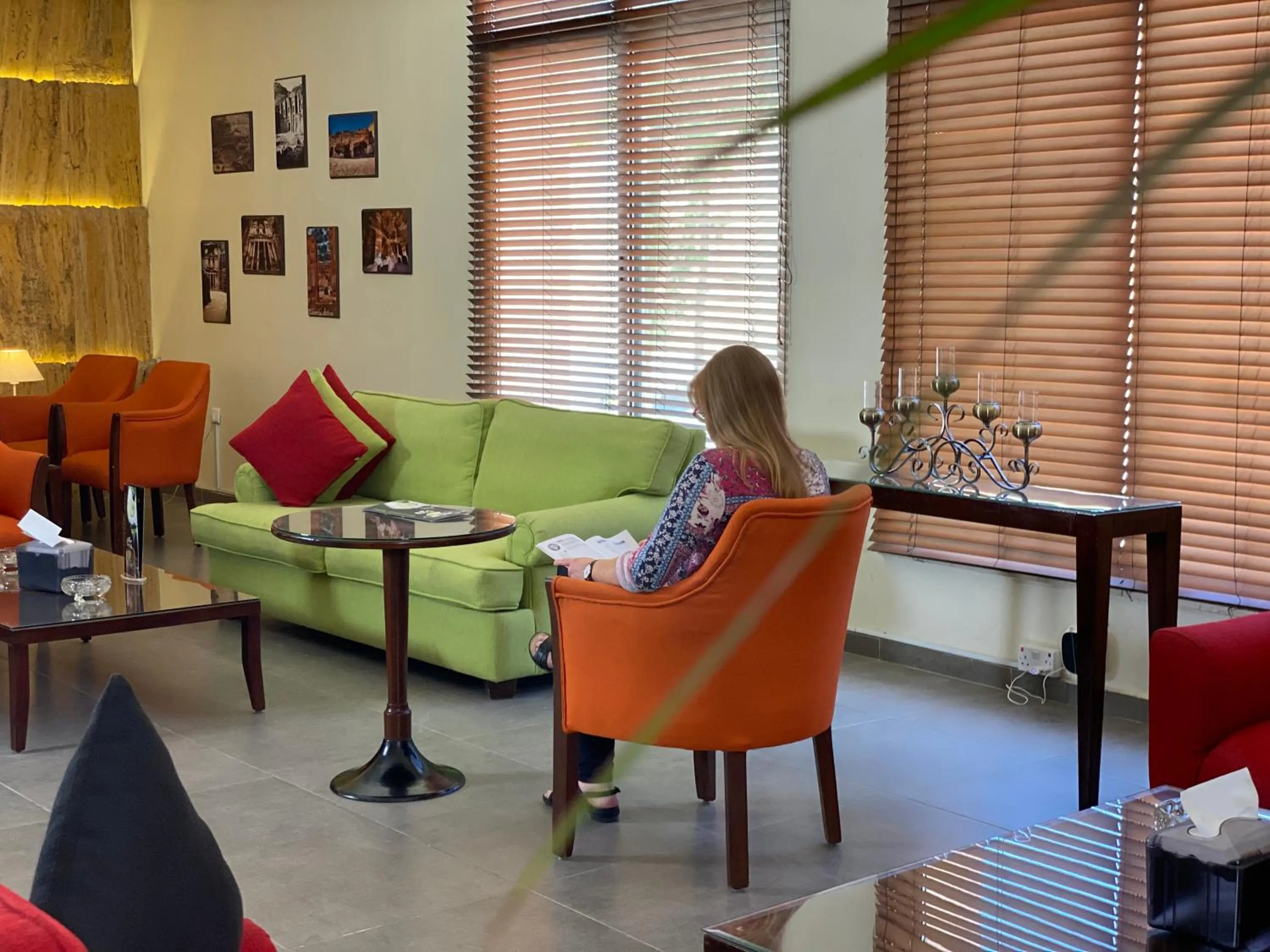 Area and facilities in Petra Guest House Hotel