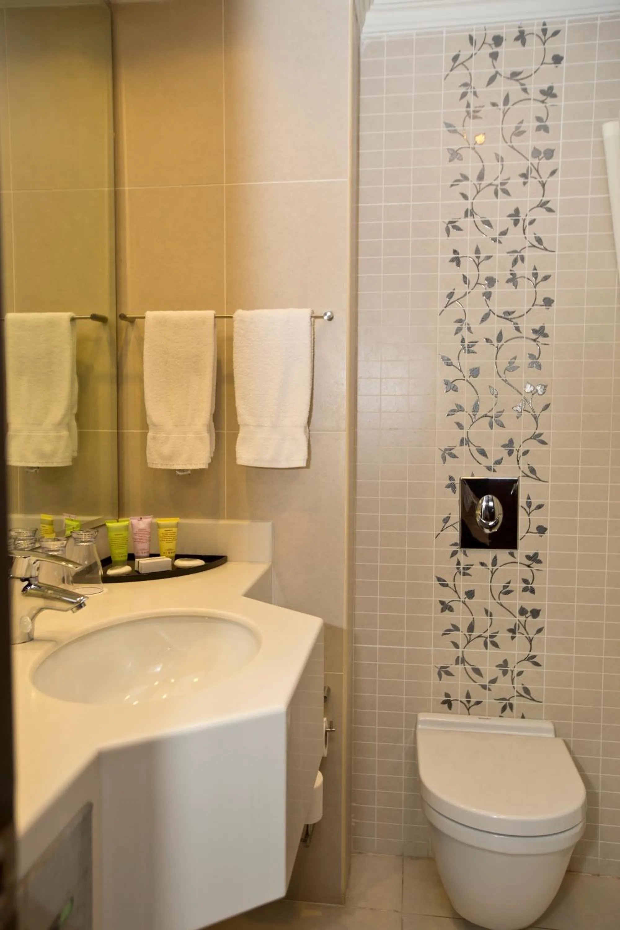 Bathroom in Petra Guest House Hotel