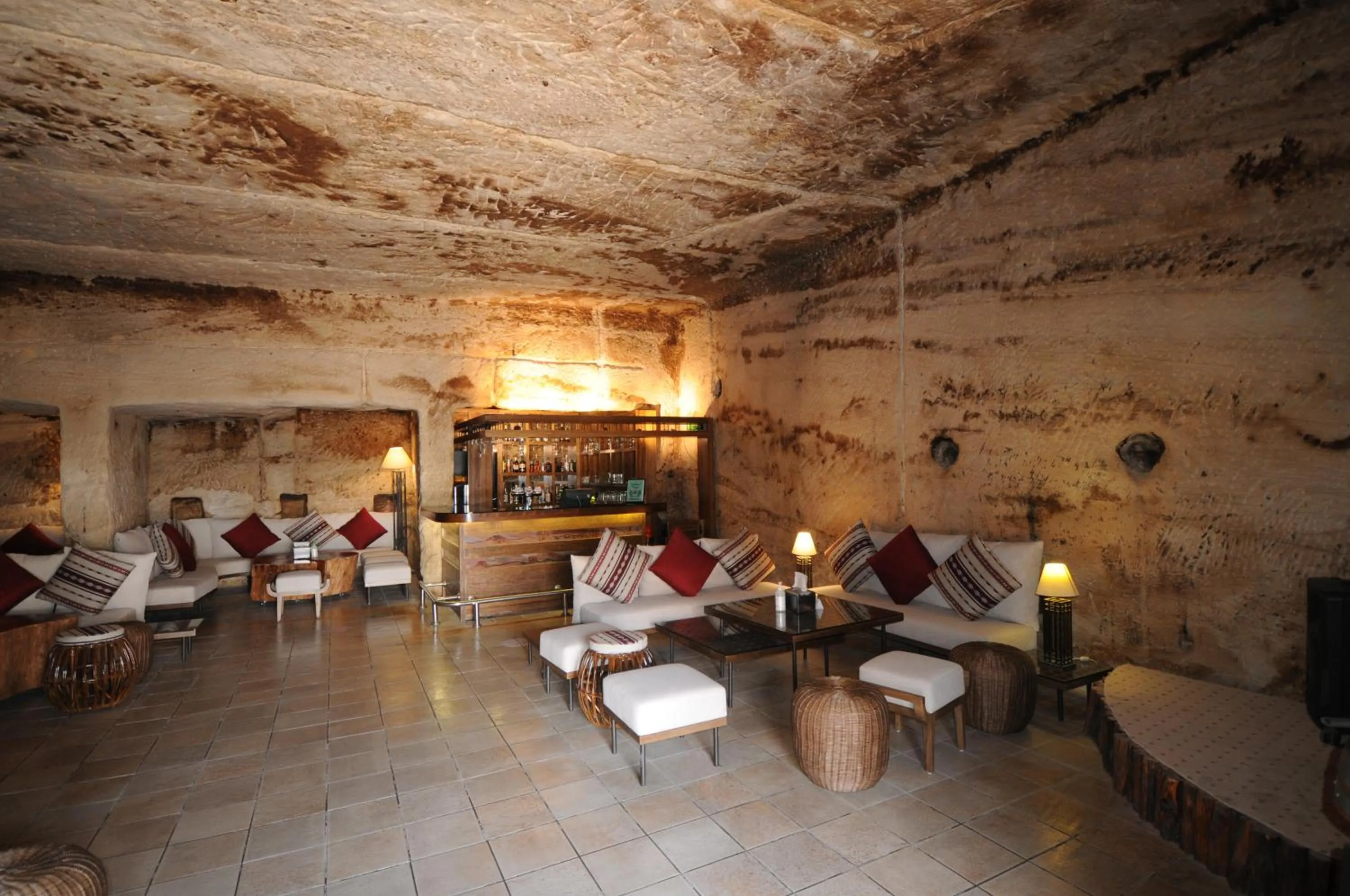 Lounge or bar in Petra Guest House Hotel