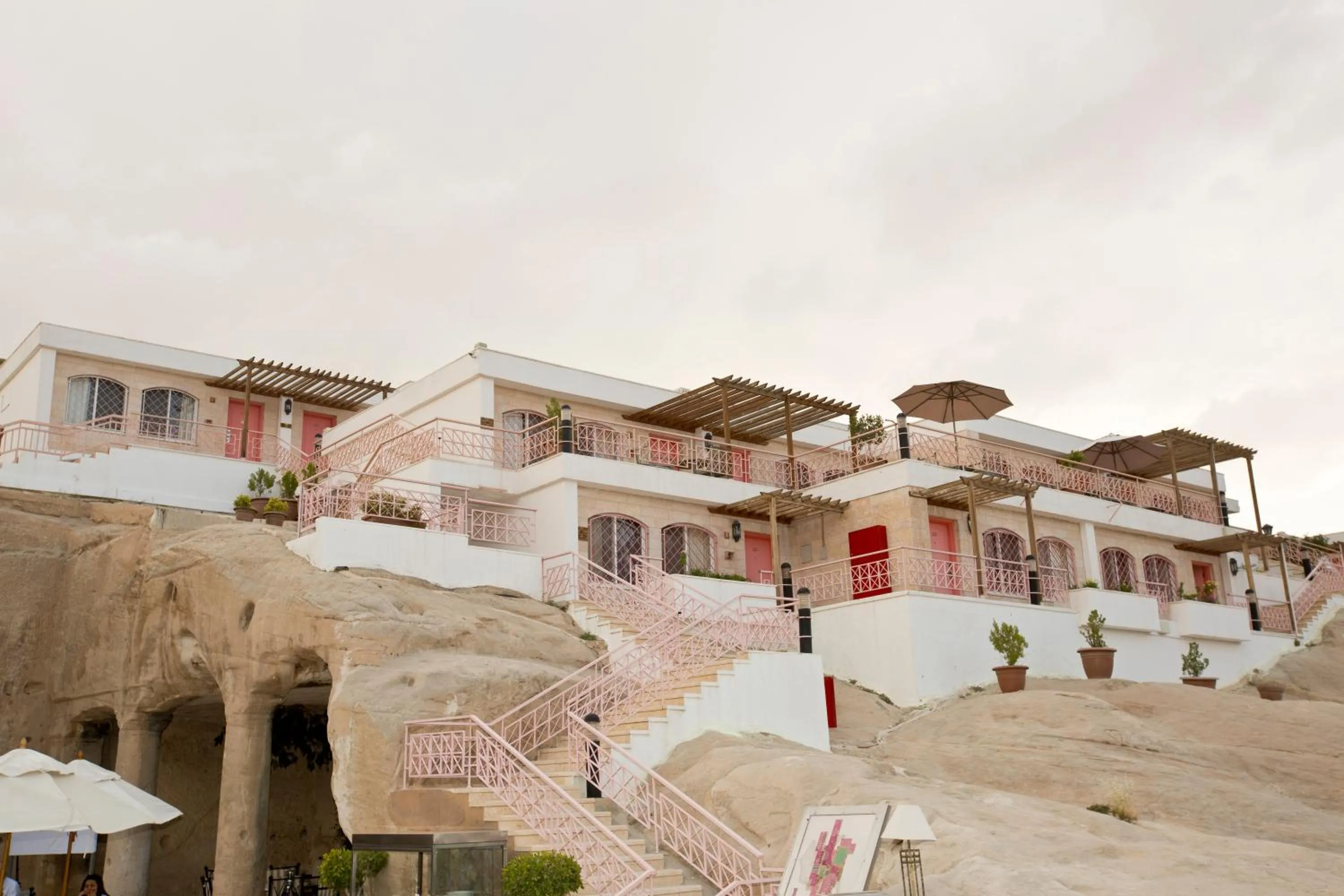 Property building in Petra Guest House Hotel