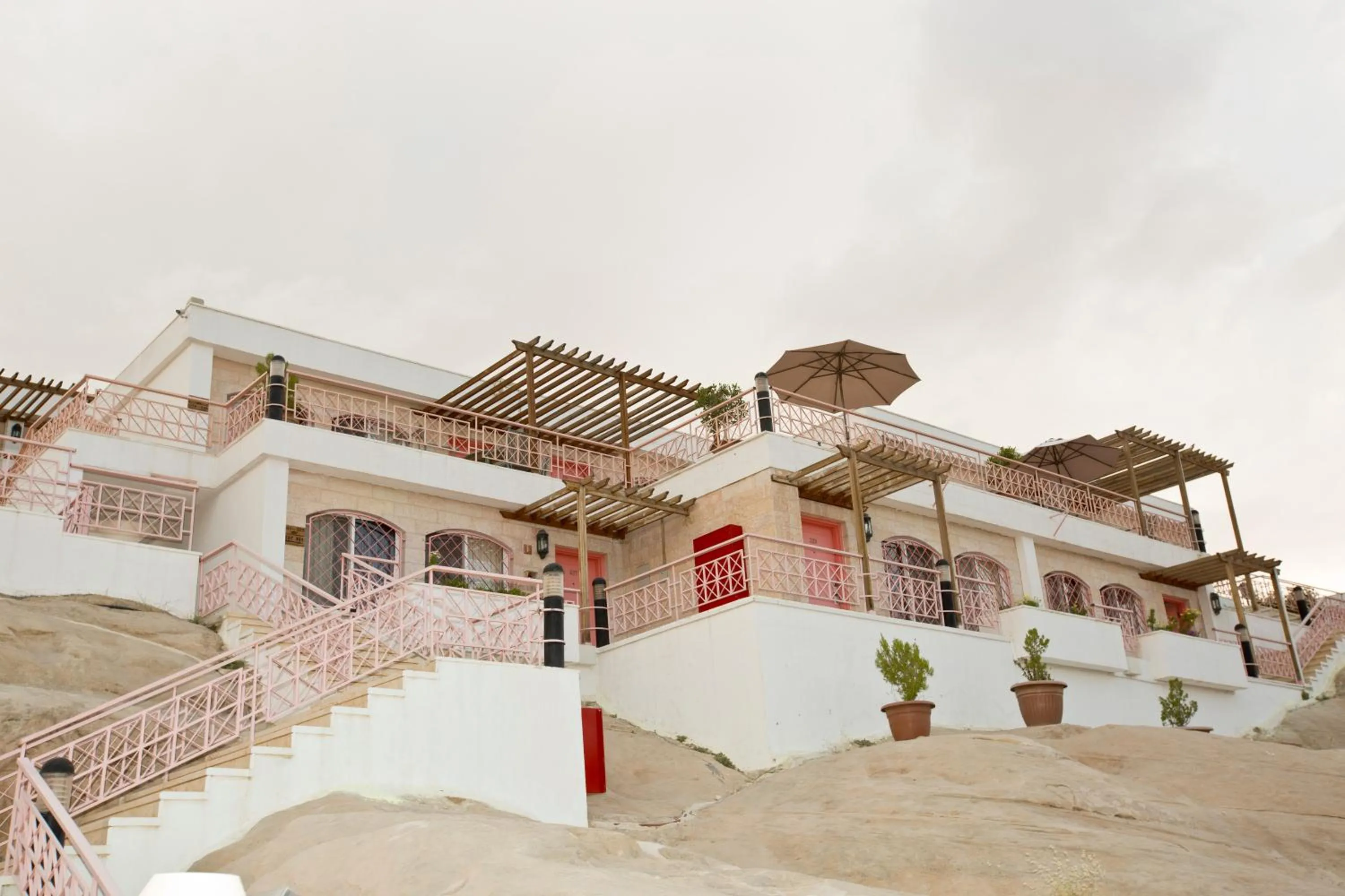 Property building in Petra Guest House Hotel