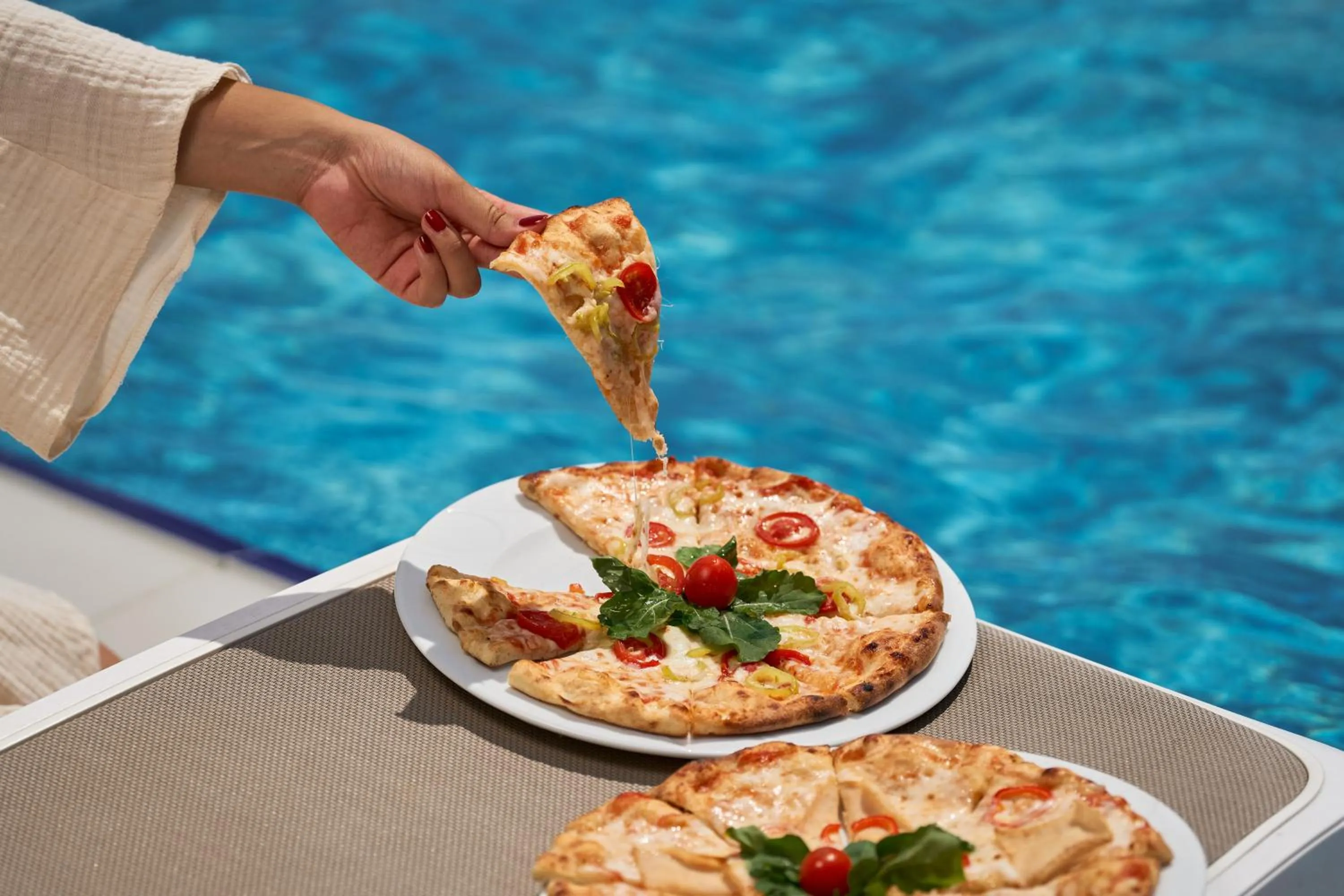 Food close-up in Hotel Grand Kaptan - Ultra All Inclusive