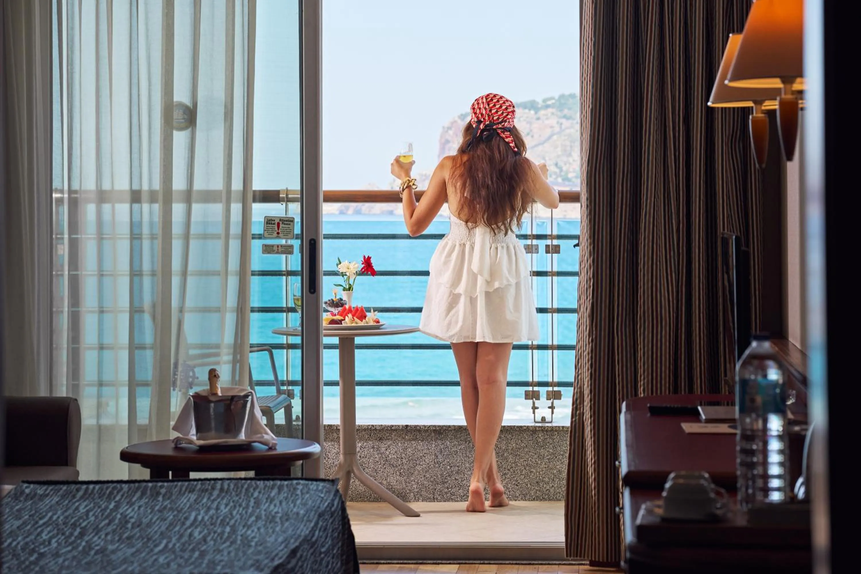 Balcony/Terrace in Hotel Grand Kaptan - Ultra All Inclusive