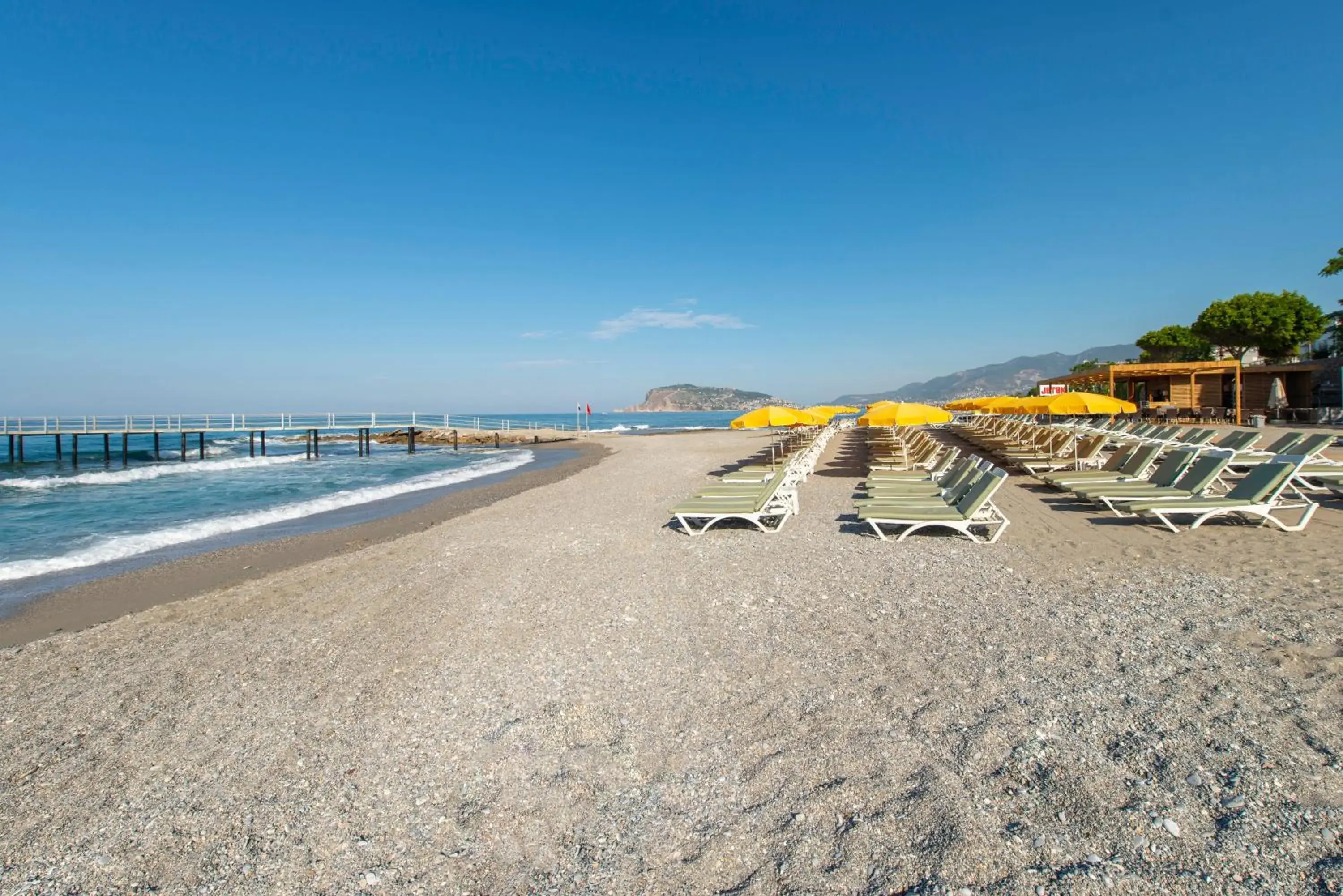 Beach in Hotel Grand Kaptan - Ultra All Inclusive