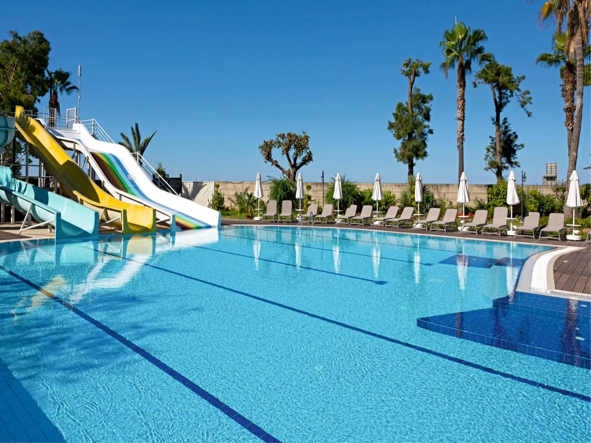 Aqua park in Hotel Grand Kaptan - Ultra All Inclusive