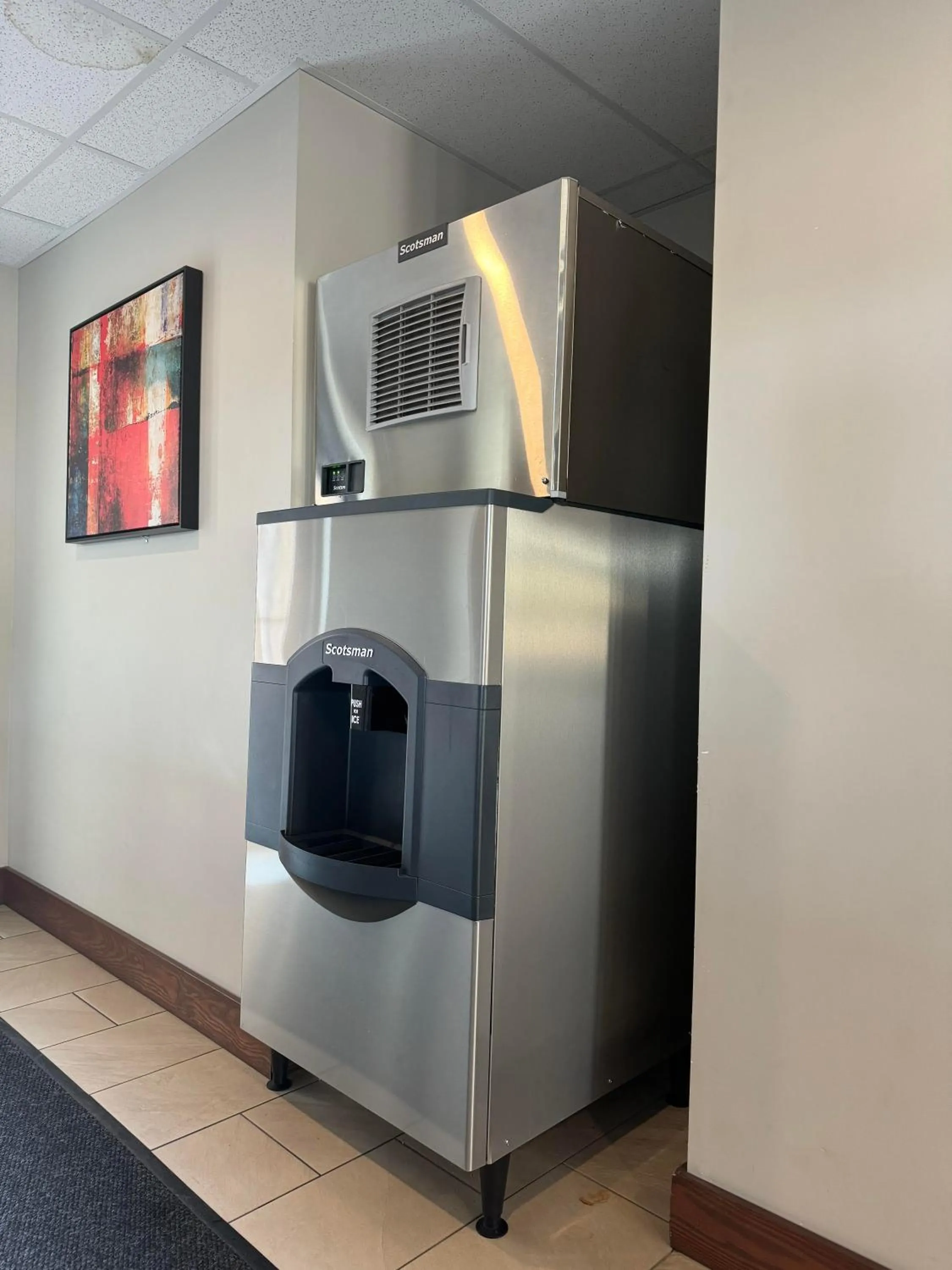 vending machine in Super 8 by Wyndham Kelowna BC