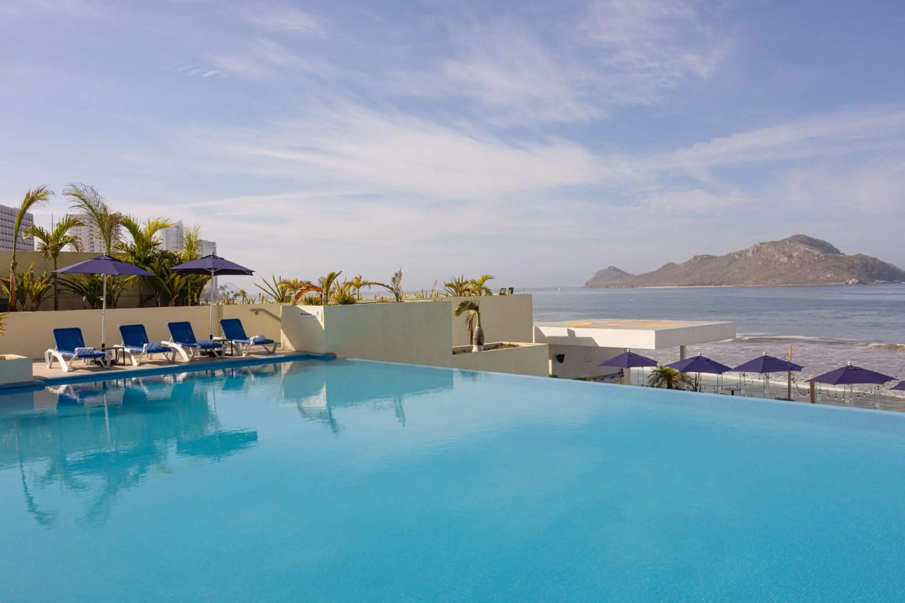 Pool view in DoubleTree by Hilton Mazatlan, SIN Pool view in DoubleTree by Hilton Mazatlan, SIN