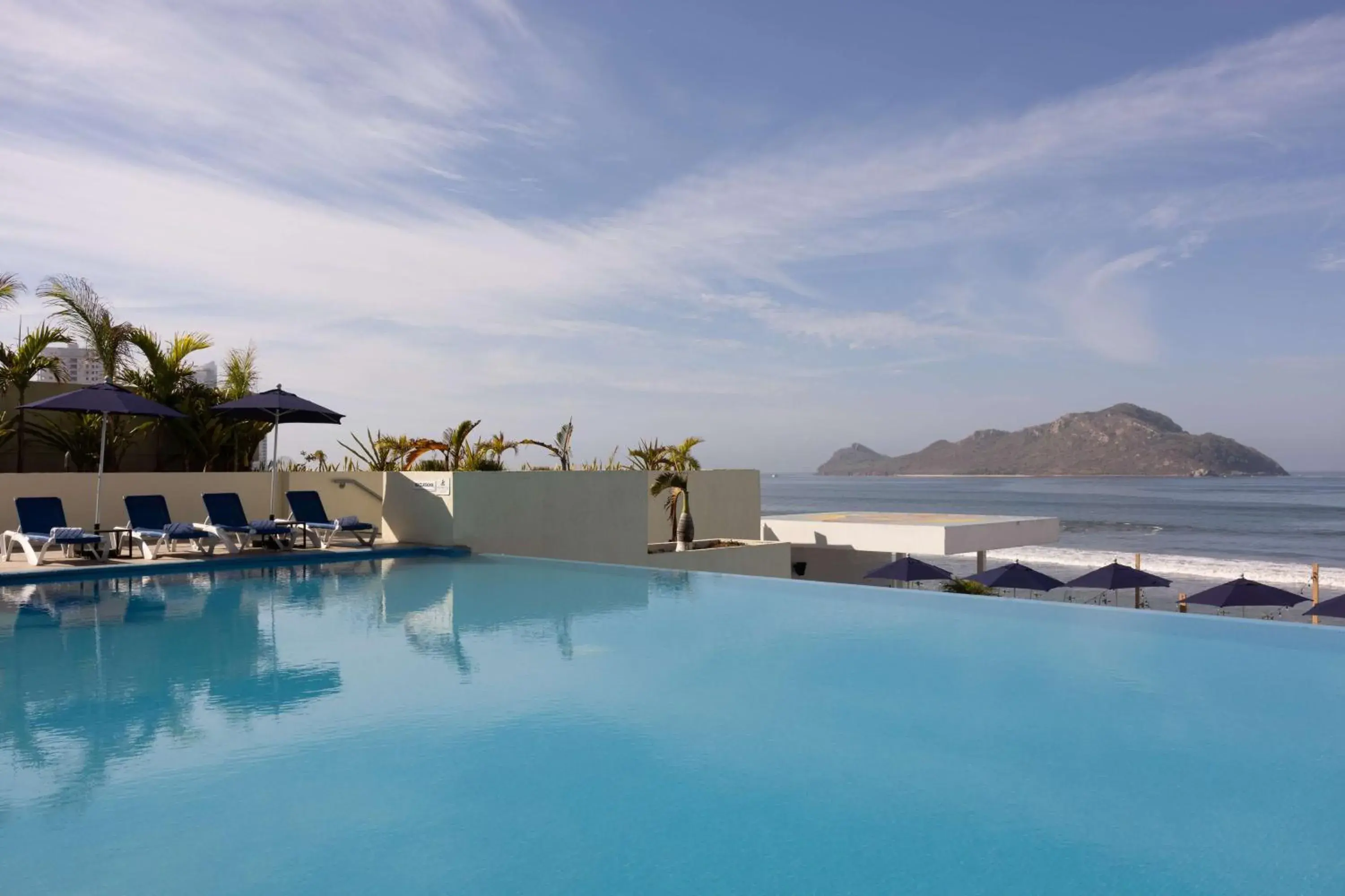 Pool view in DoubleTree by Hilton Mazatlan, SIN Pool view in DoubleTree by Hilton Mazatlan, SIN