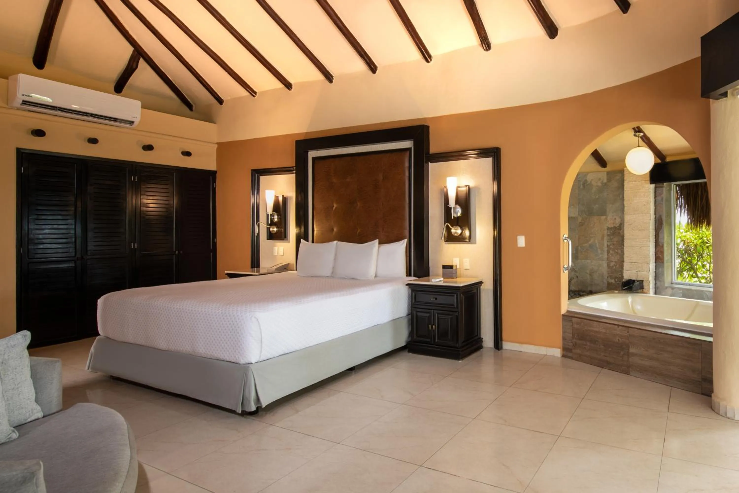 Photo of the whole room, Bed in El Dorado Casitas Royale Catamarán, Cenote & More Inclusive
