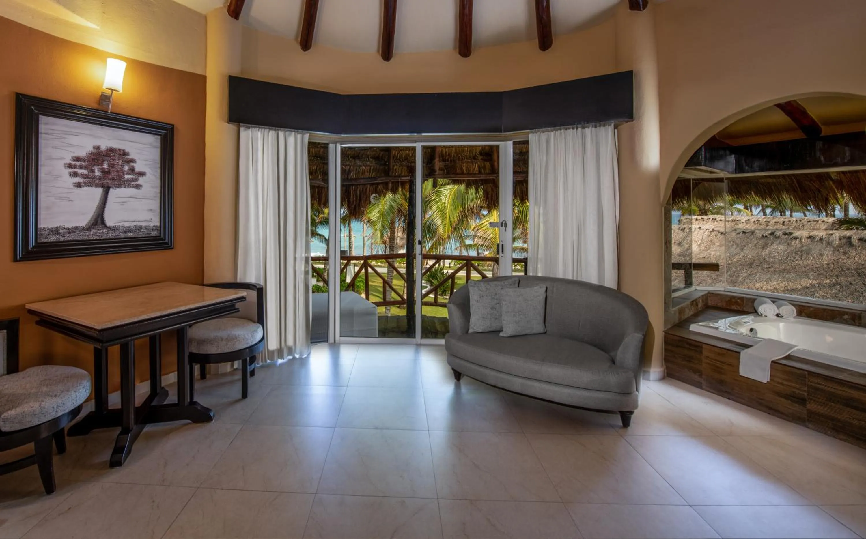 Seating area in El Dorado Casitas Royale Catamarán, Cenote & More Inclusive