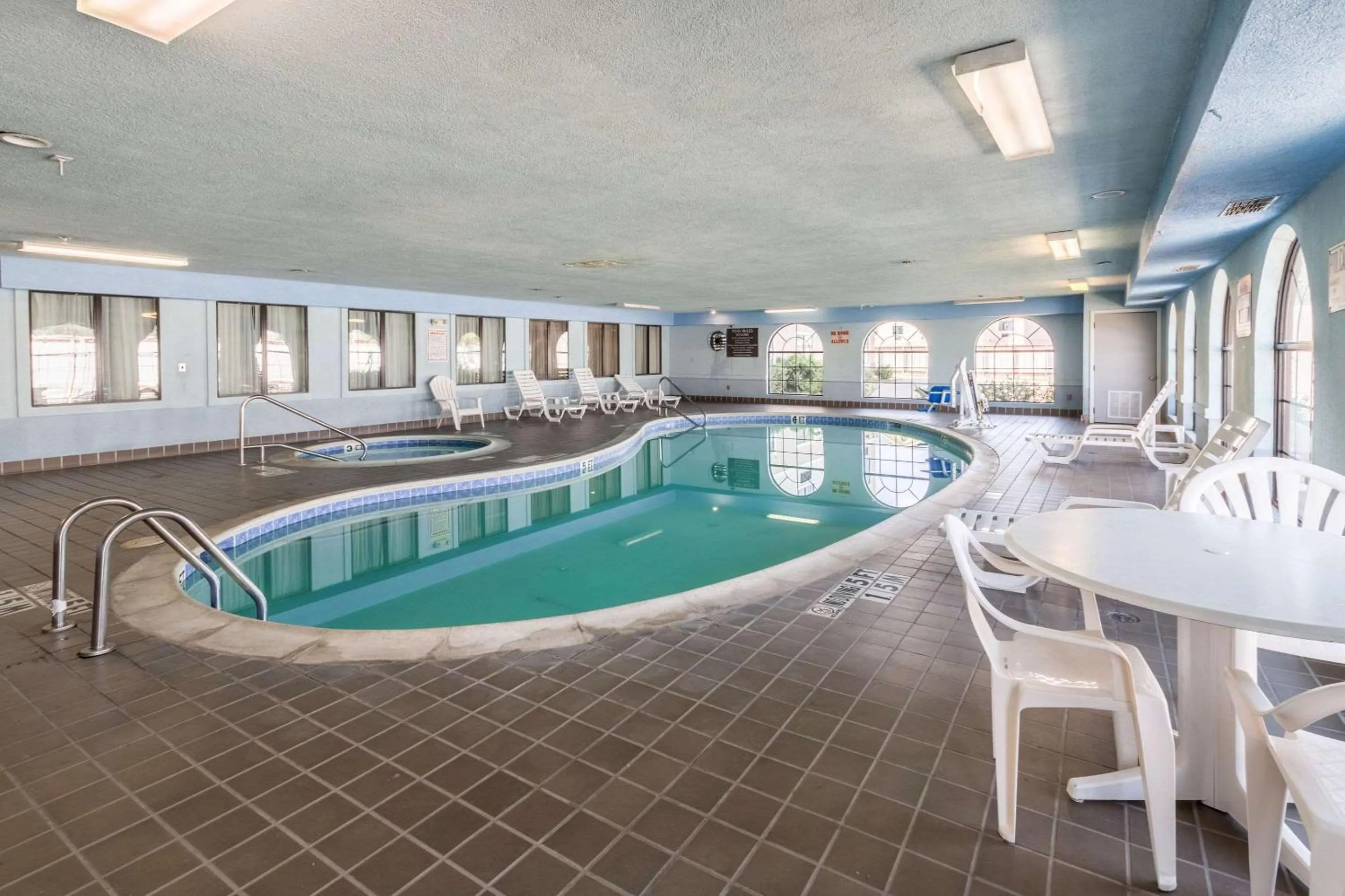 On site in Quality Suites Burleson - Ft Worth