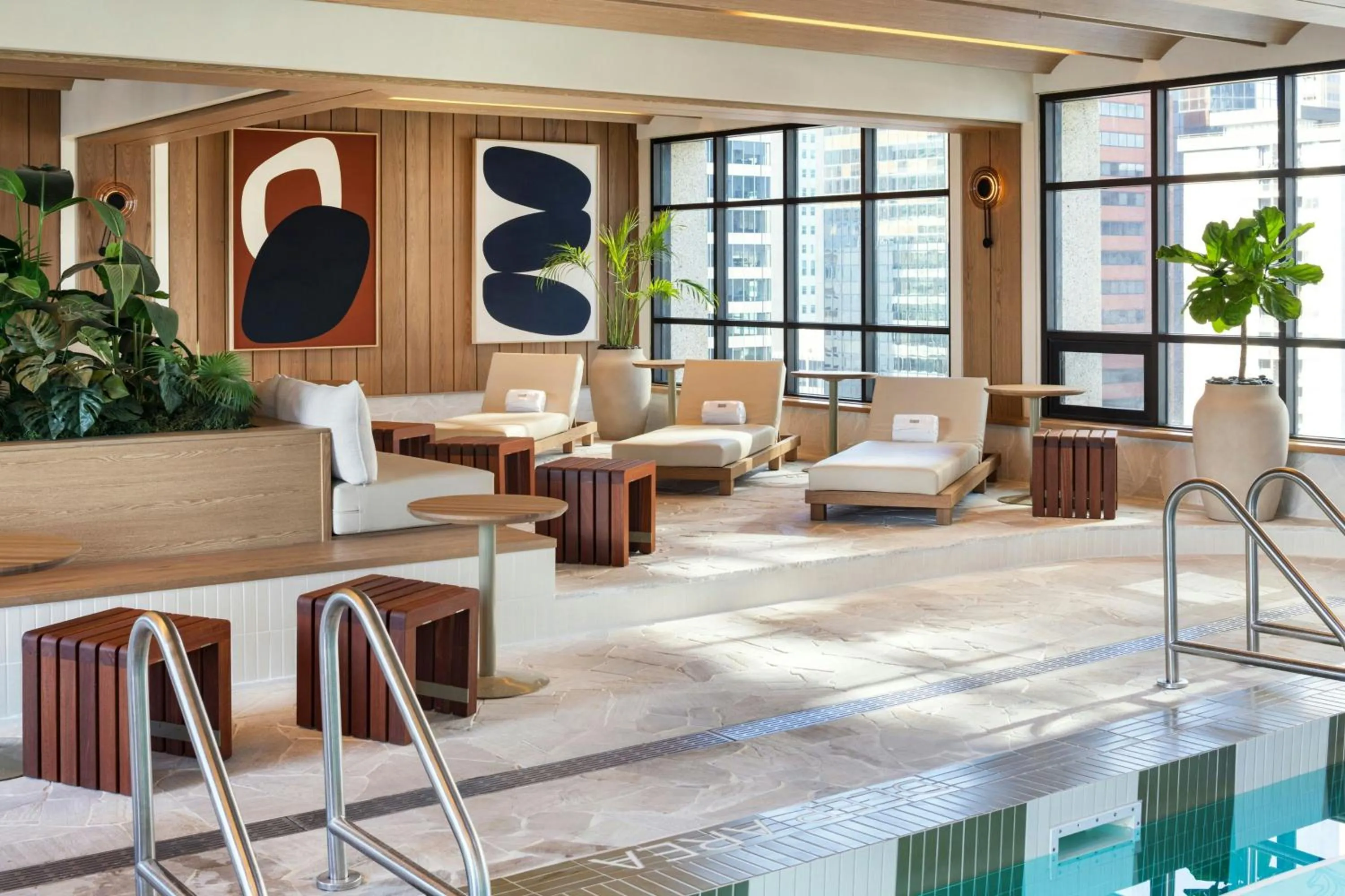 Swimming pool in The Westin Calgary