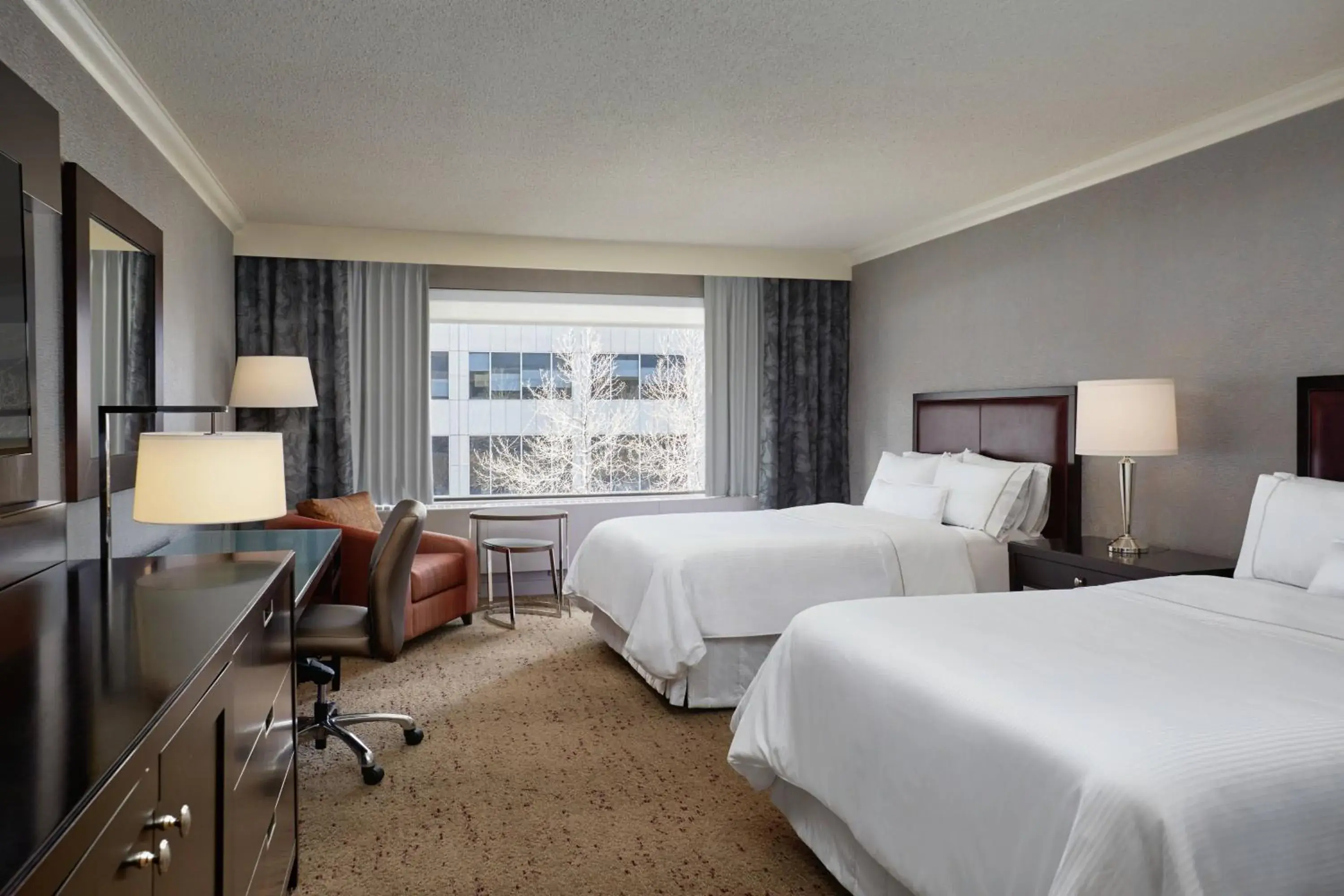 Business Tower Double Room with Two Double Beds in The Westin Calgary Business Tower Double Room with Two Double Beds in The Westin Calgary