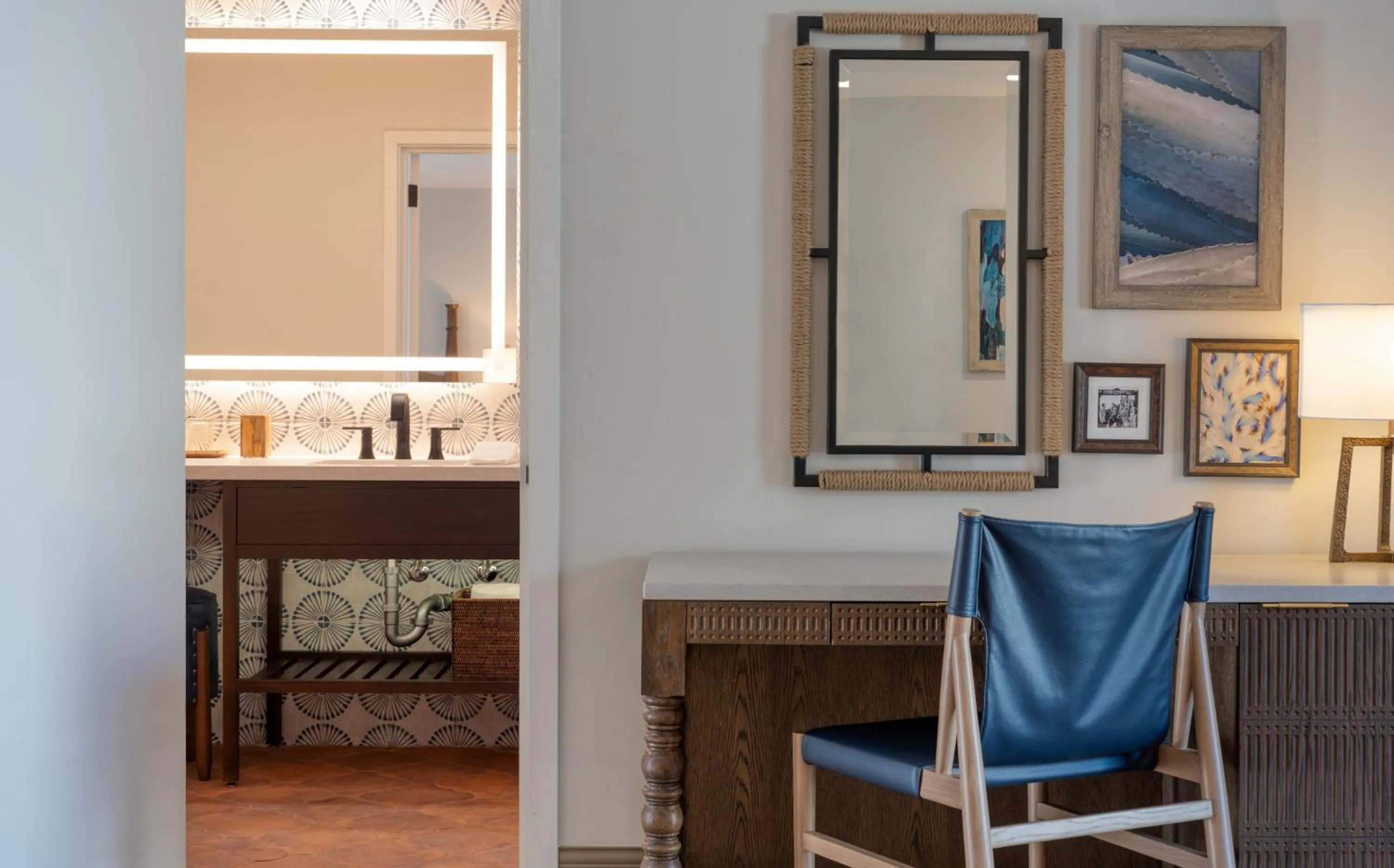 Bathroom in The Wigwam