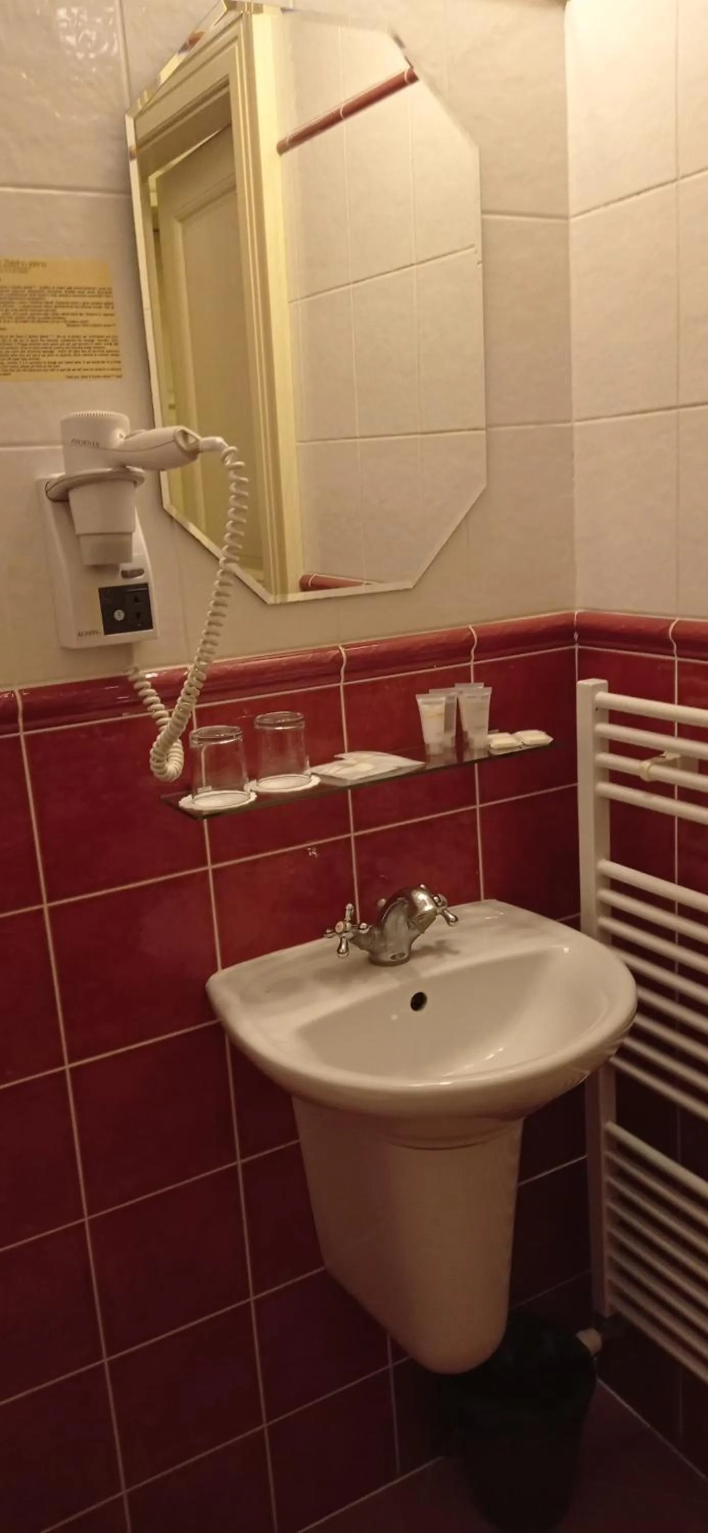 Bathroom in Hotel U Zlateho jelena