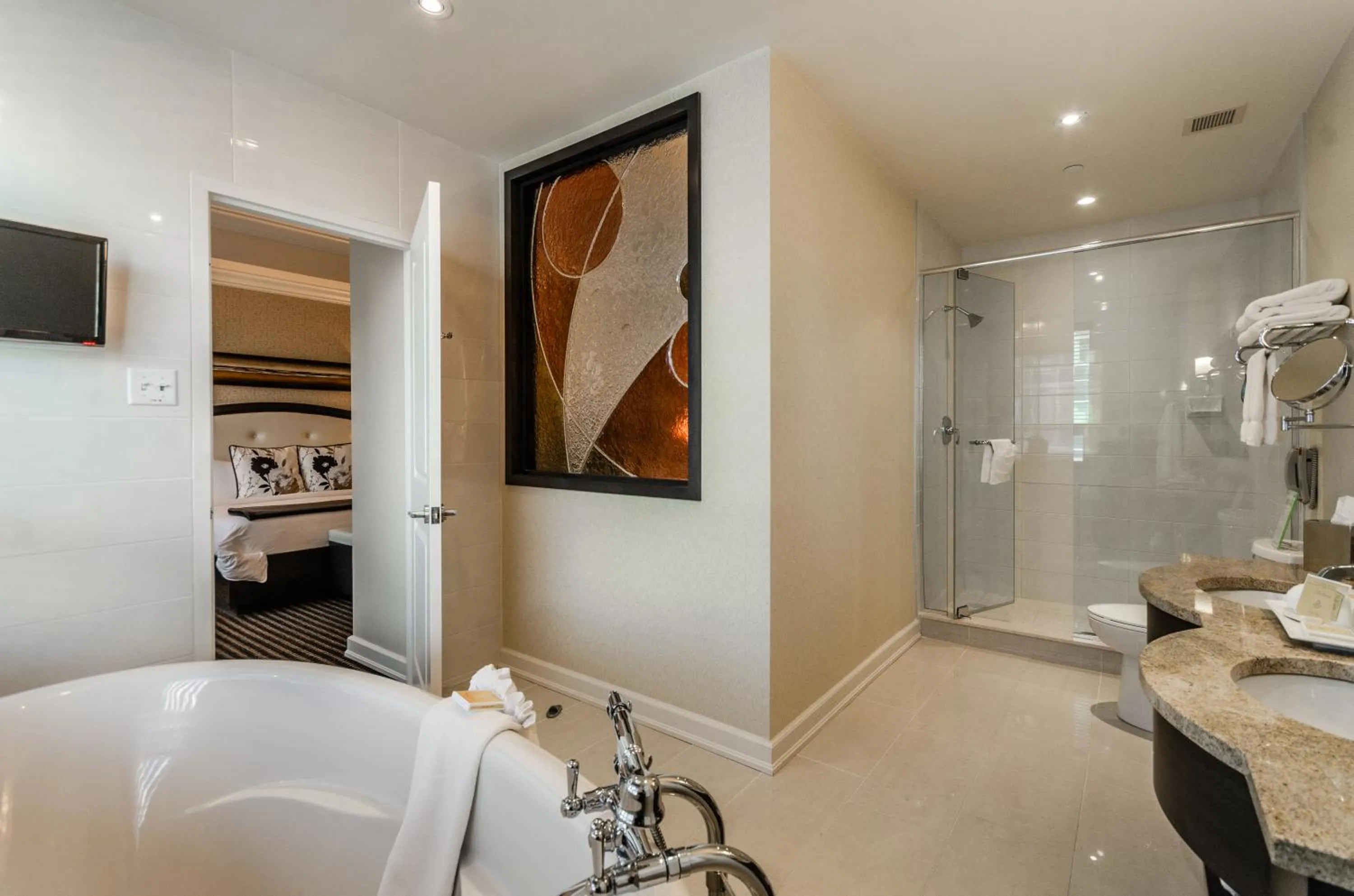 Bathroom in Le St-Martin Hotel Centre-ville – Hotel Particulier